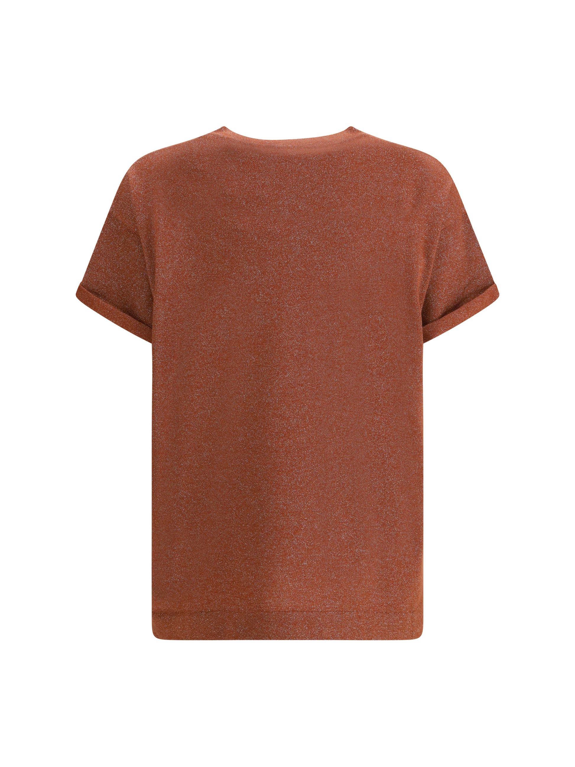 Brunello Cucinelli Women Cashmere Glitter T-Shirt BRUNELLO CUCINELLI