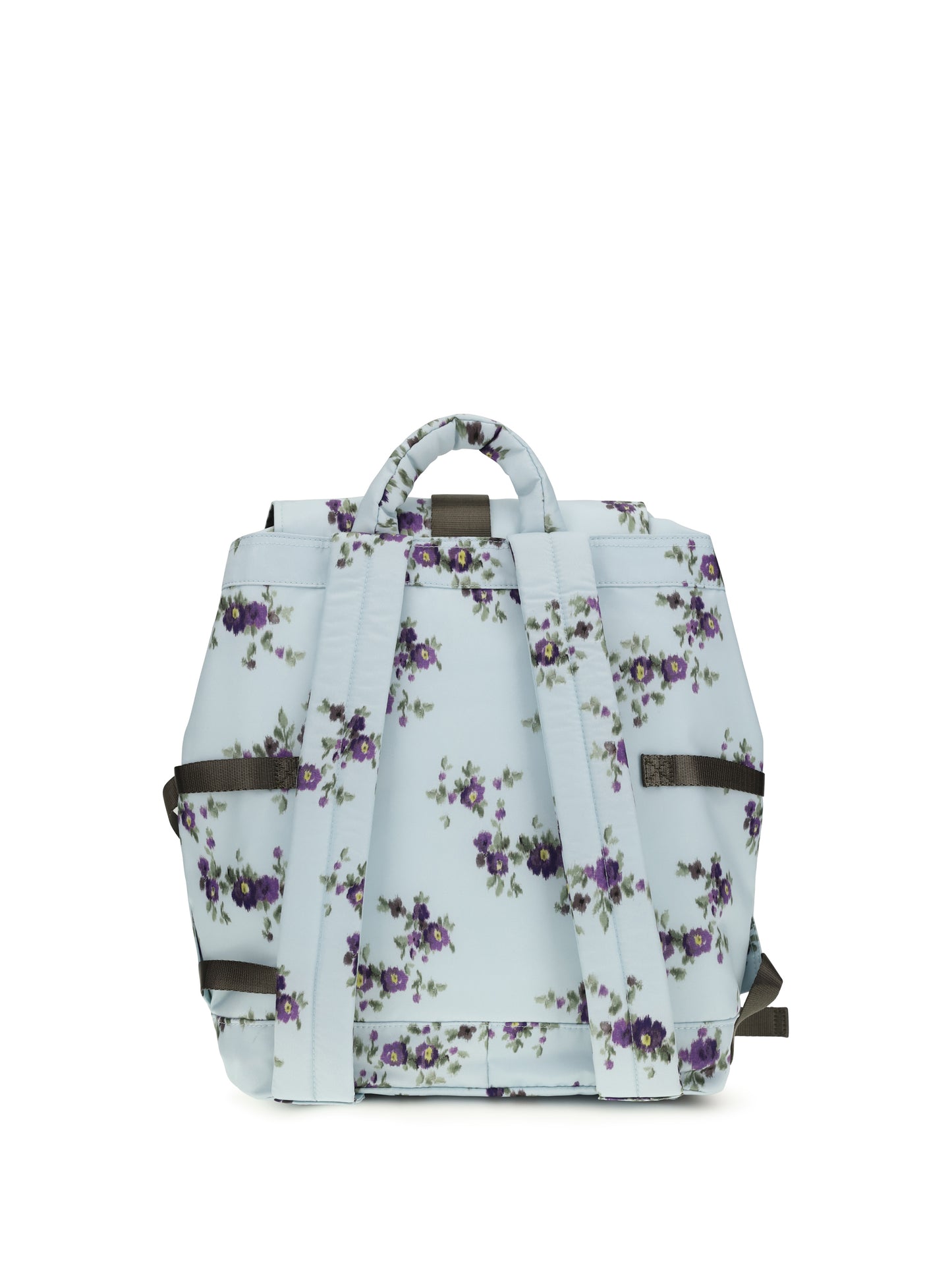 Ganni Women Re-Tech Nylon Backpack With Floral Pattern GANNI