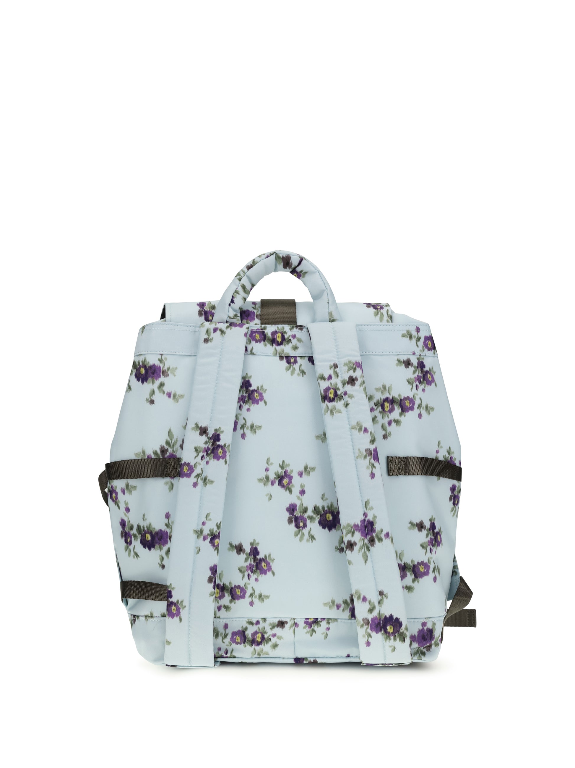 Ganni Women Re-Tech Nylon Backpack With Floral Pattern GANNI