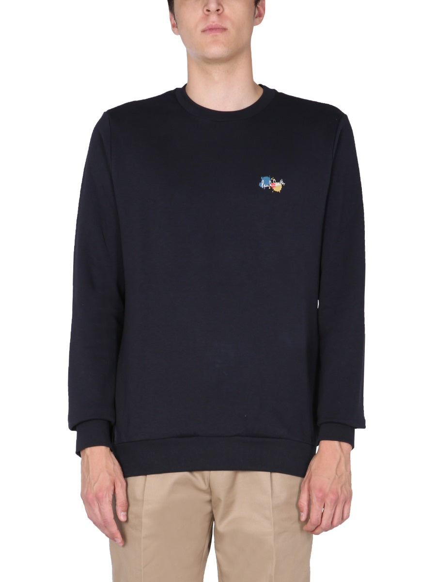 Paul Smith Men Splatter Print Sweatshirt PAUL SMITH