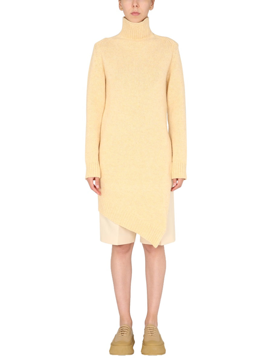 Jil Sander Women Long Asymmetric Sweater JIL SANDER