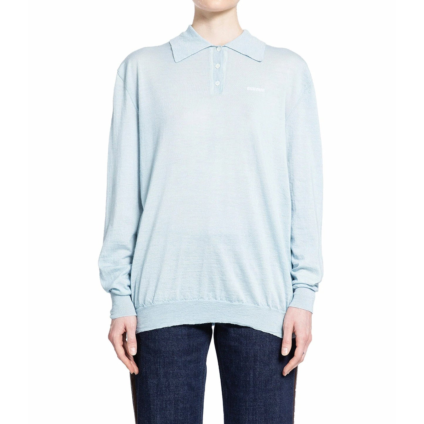 Miu Miu Cashmere Polo Women MIU MIU