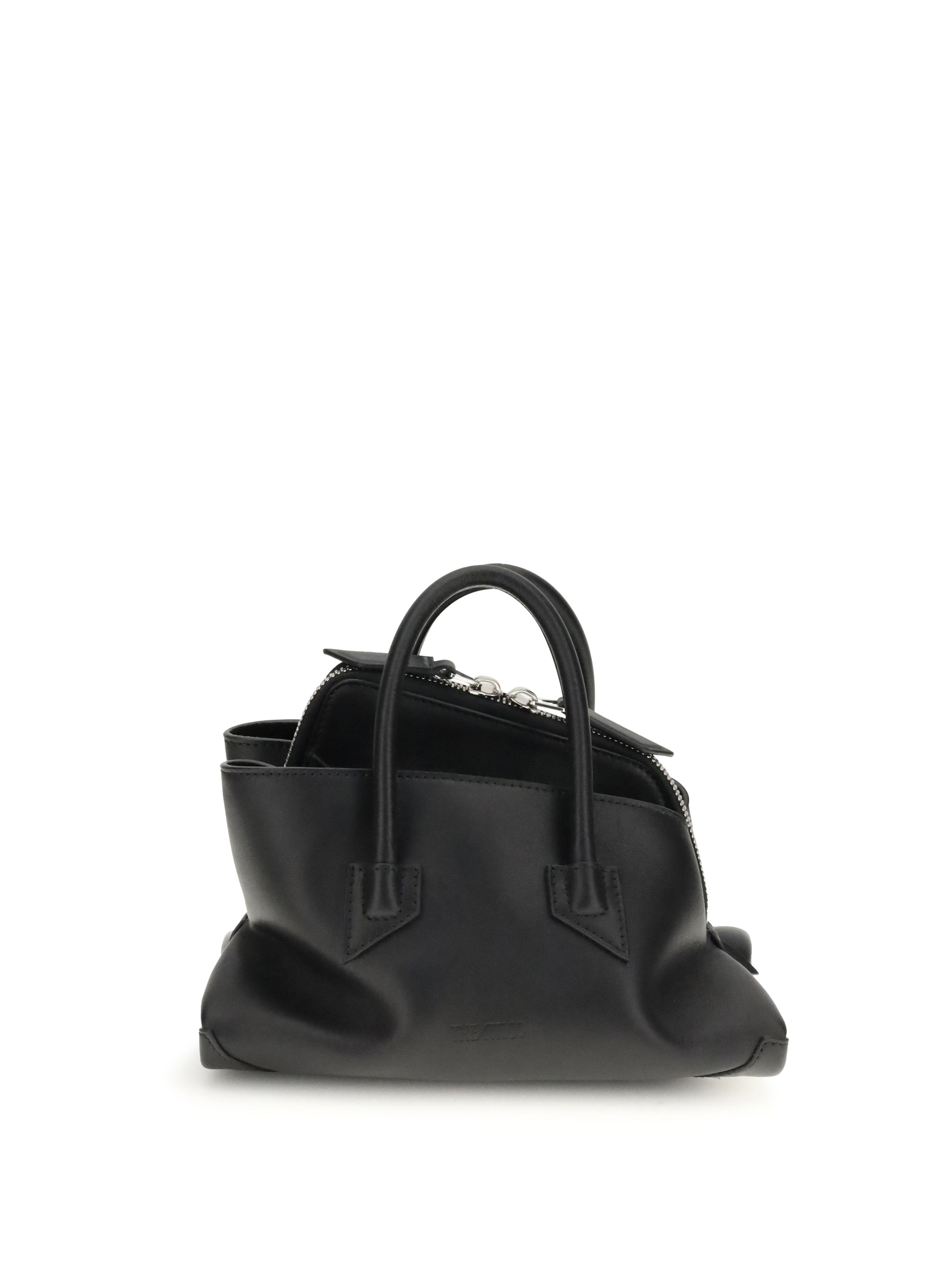 The Attico Women La Passeggiata Mini Leather Handbag THE ATTICO