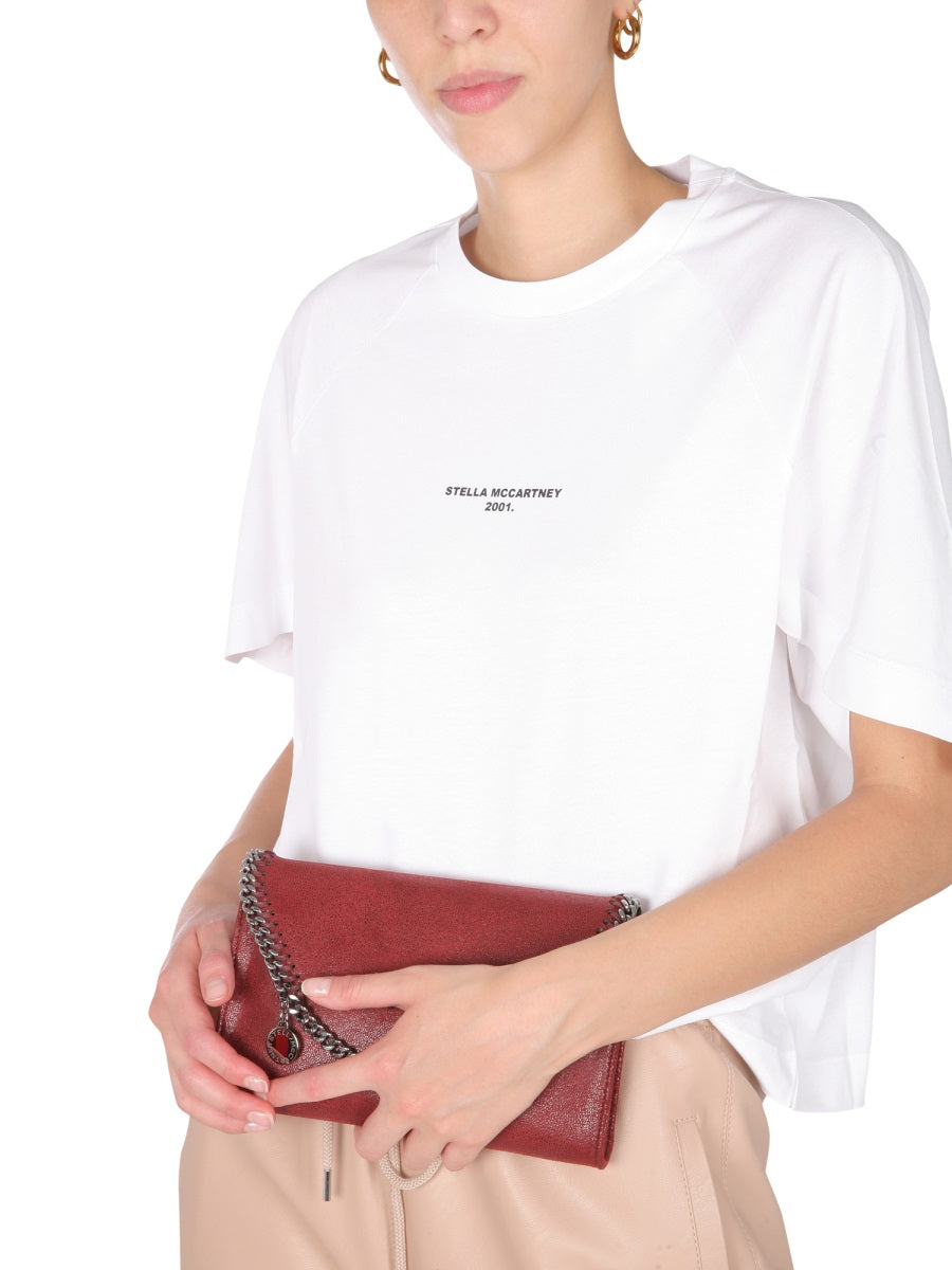 Stella Mccartney Women T-Shirt With Logo STELLA MCCARTNEY