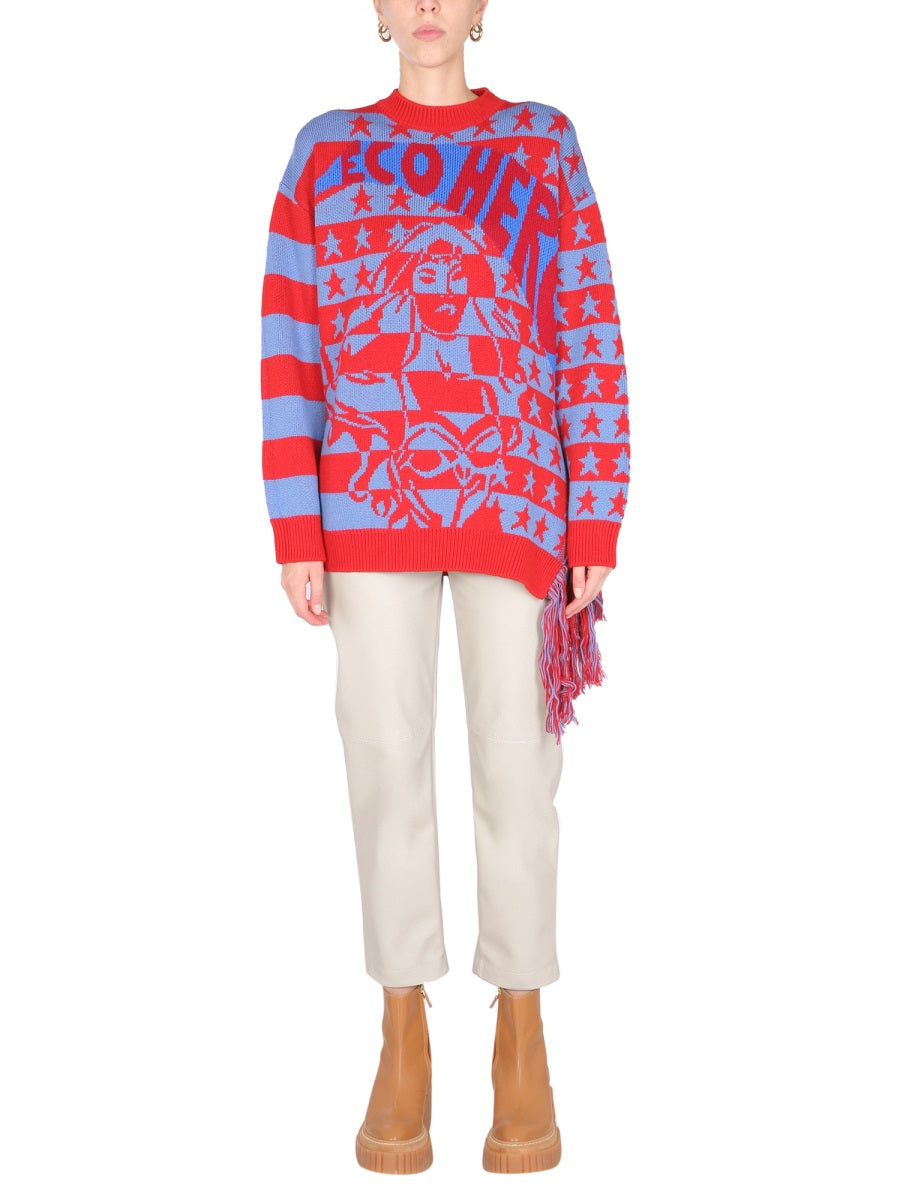 Stella Mccartney Women Crew Neck Sweater STELLA MCCARTNEY