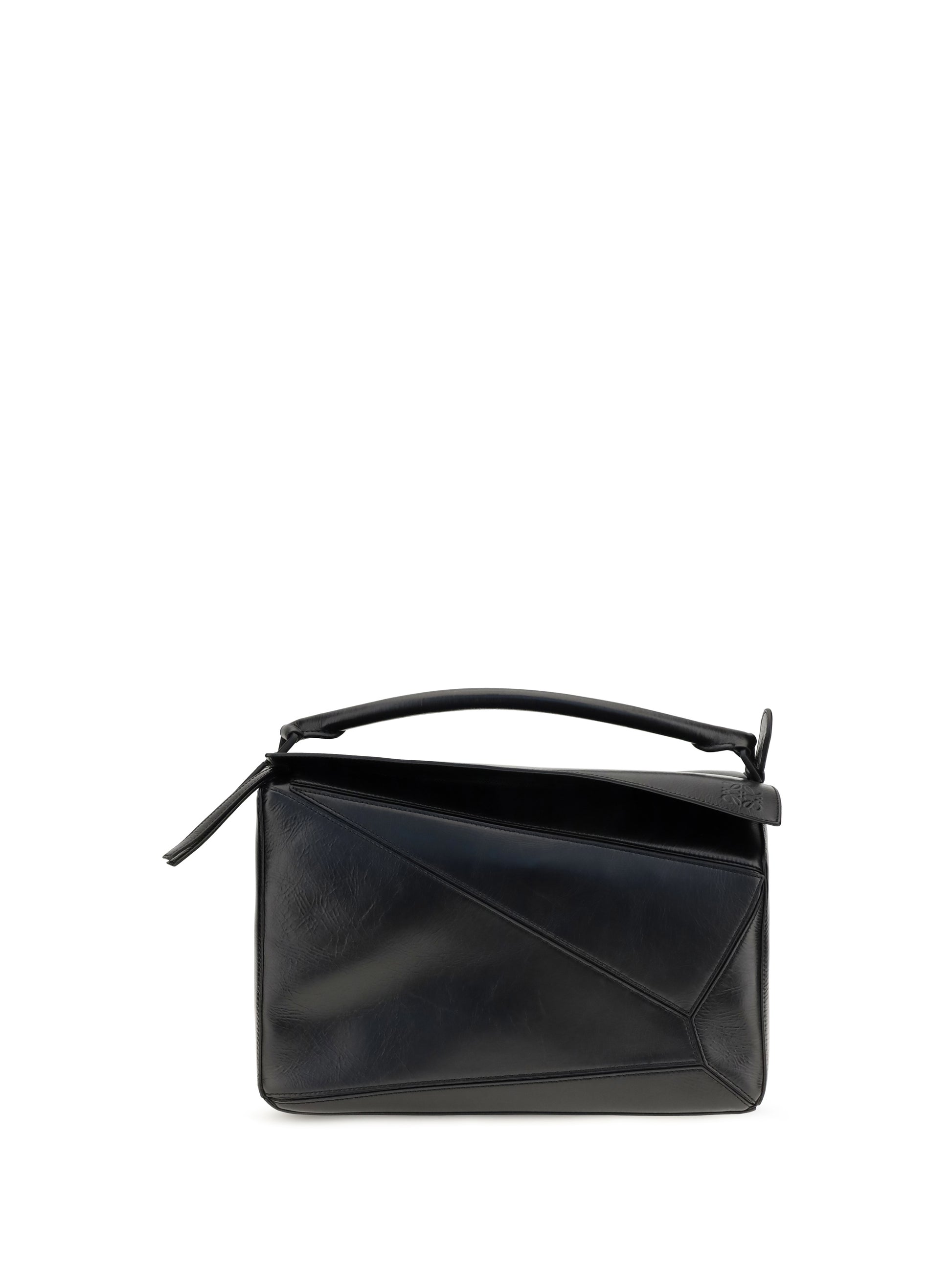 Loewe Men Large Paper-Effect Calfskin Puzzle Handbag LOEWE