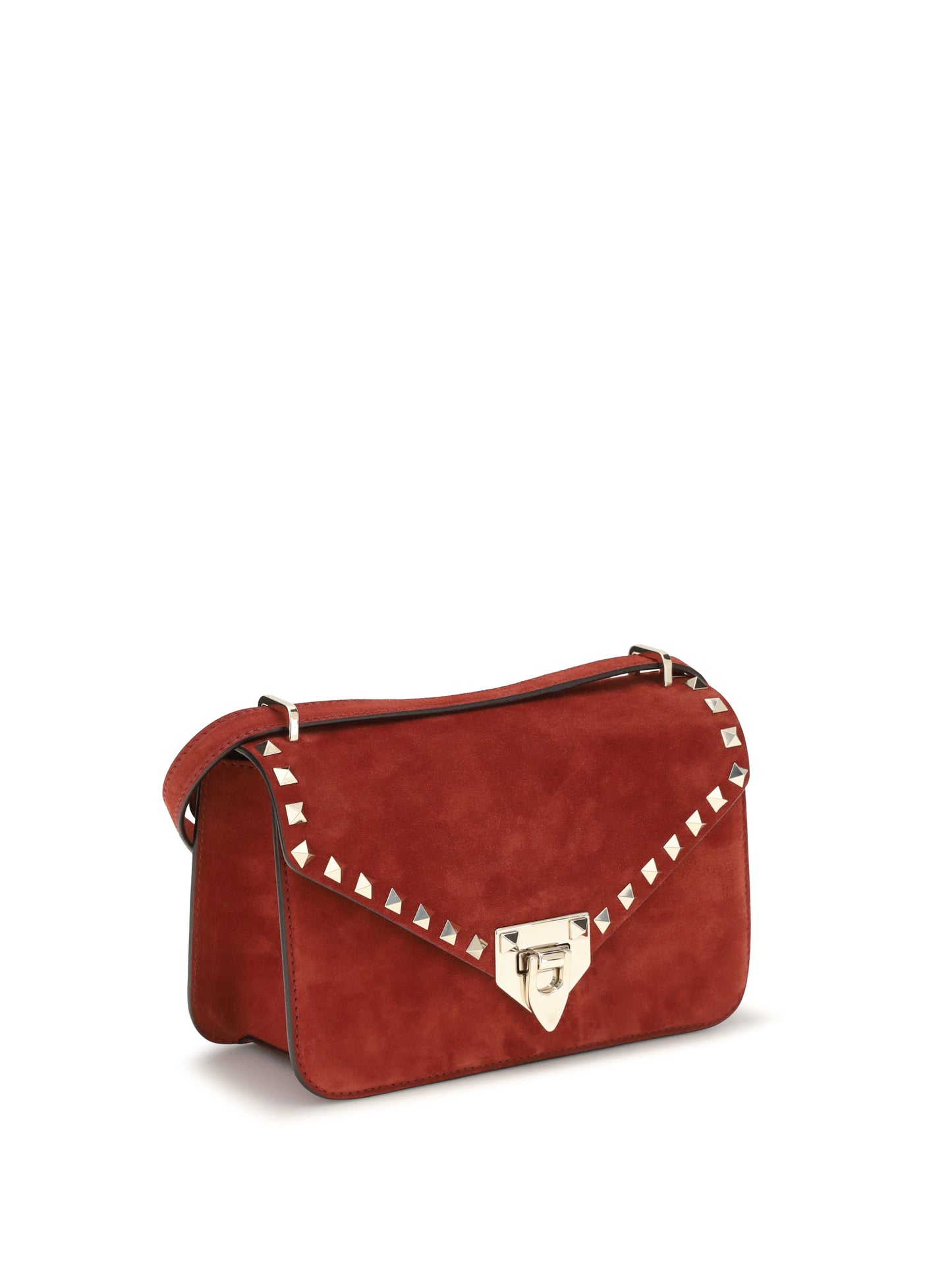 Valentino Garavani Women Rockstud Mini Suede Shoulder Bag VALENTINO GARAVANI