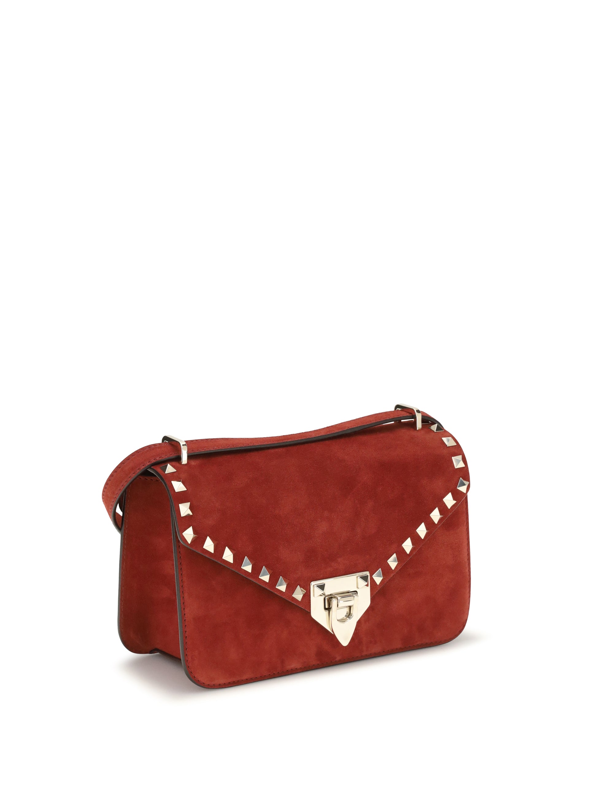 Valentino Garavani Women Rockstud Mini Suede Shoulder Bag VALENTINO GARAVANI