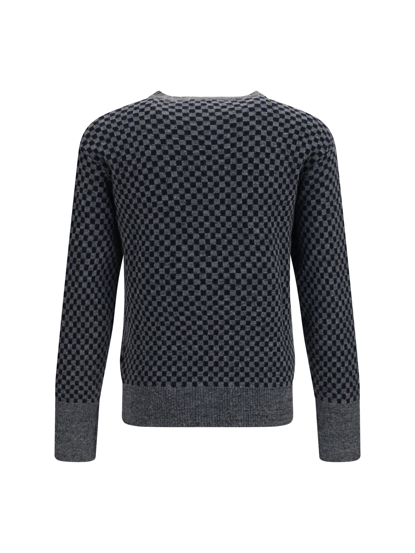 Vivienne Westwood Men Checkmate Alpaca And Cotton-Blend Sweater VIVIENNE WESTWOOD