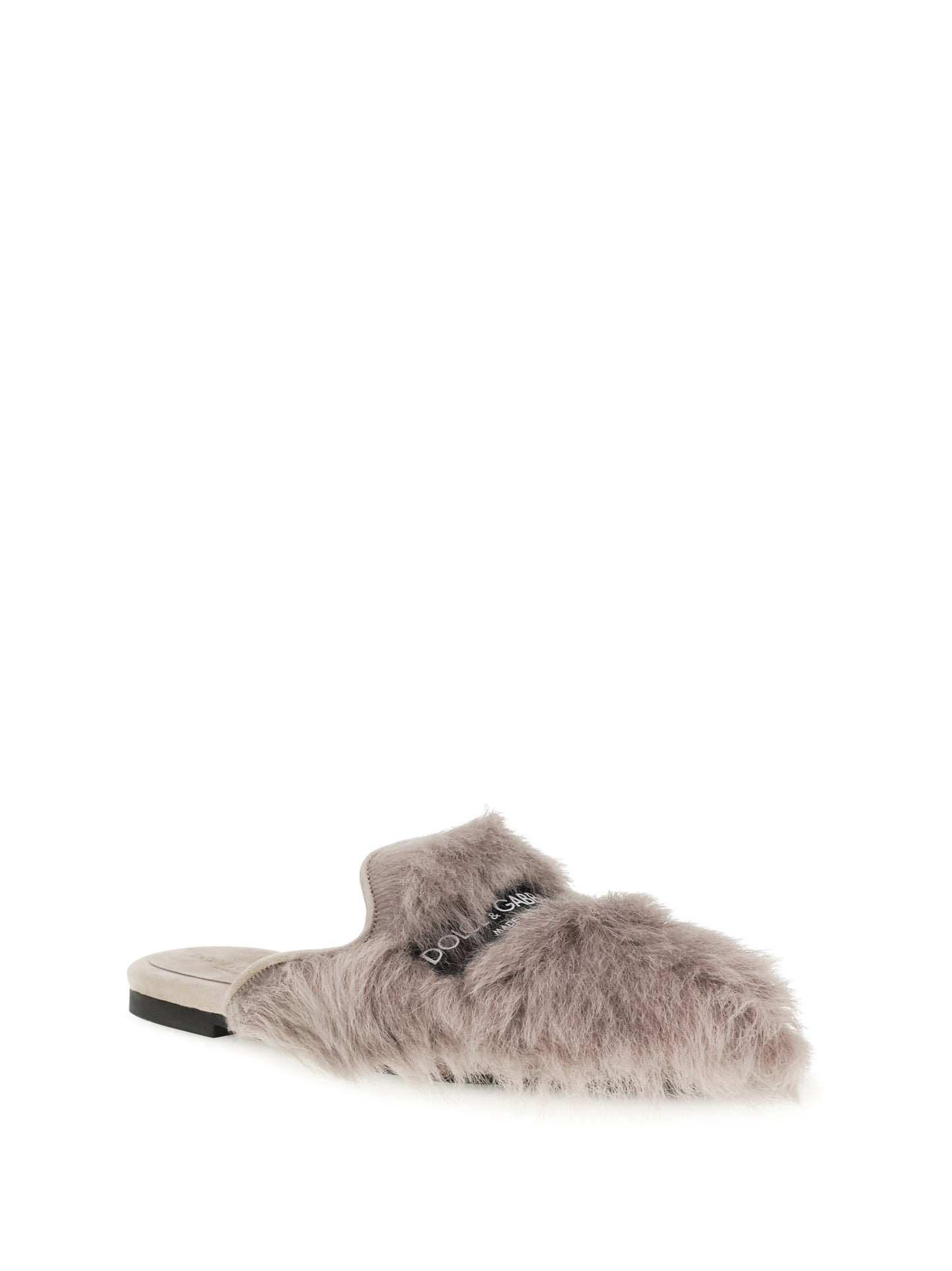 Dolce & Gabbana Women Sheepskin Mules DOLCE & GABBANA