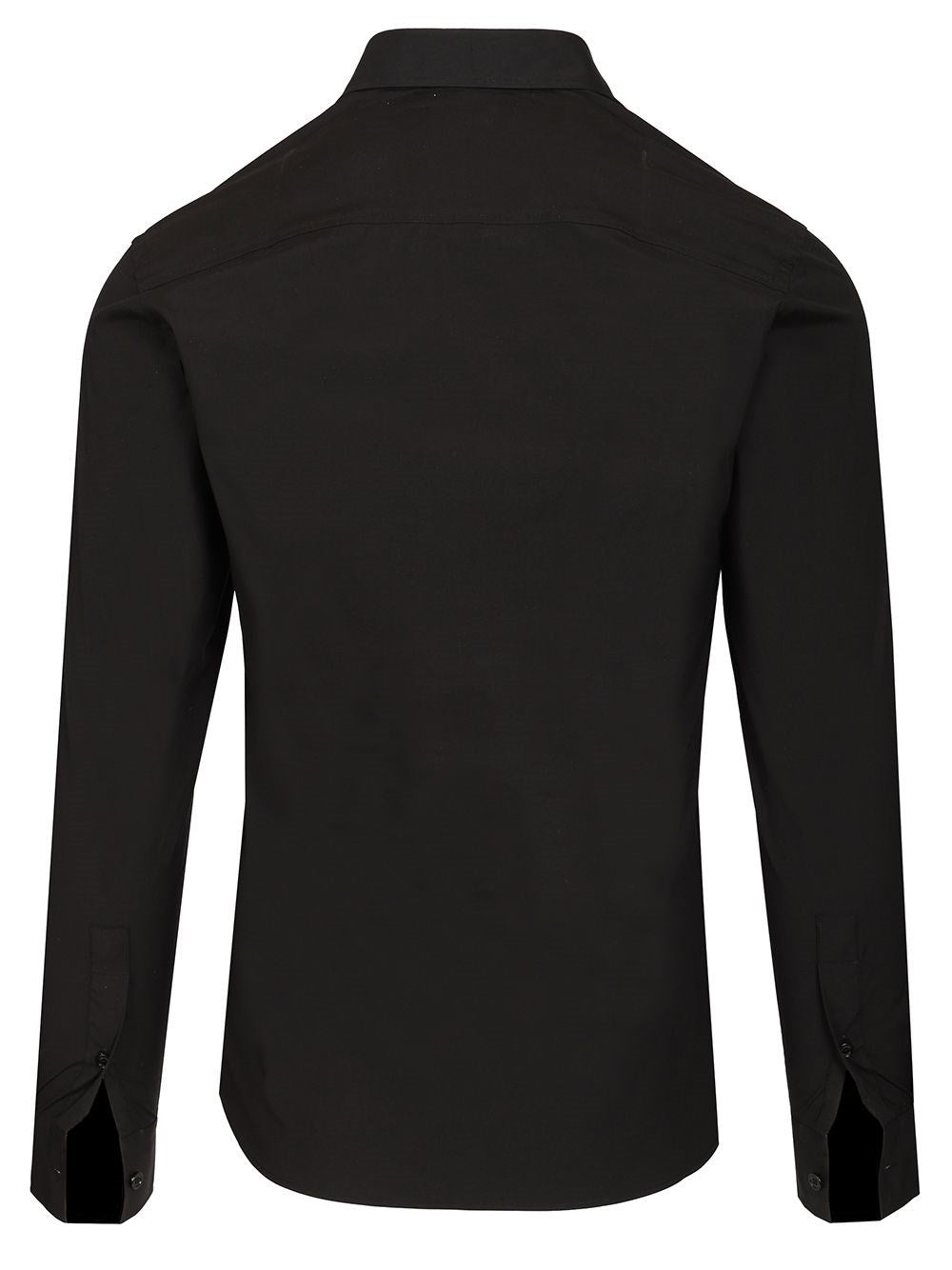 Burberry Men Slim Fit Shirt In Stretch Cotton BURBERRY