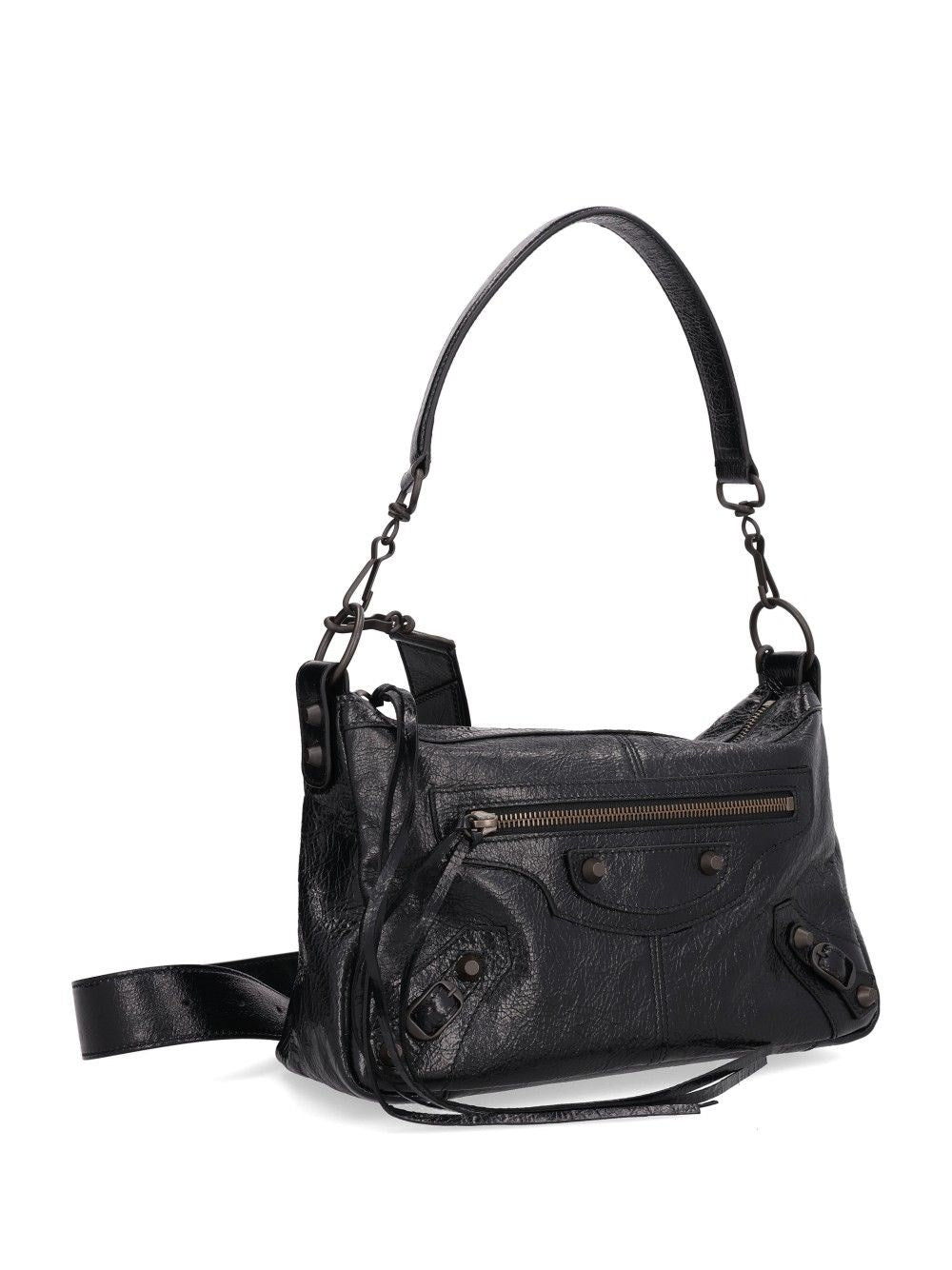 Balenciaga Women Arena Le City Moto Small Leather Bag BALENCIAGA