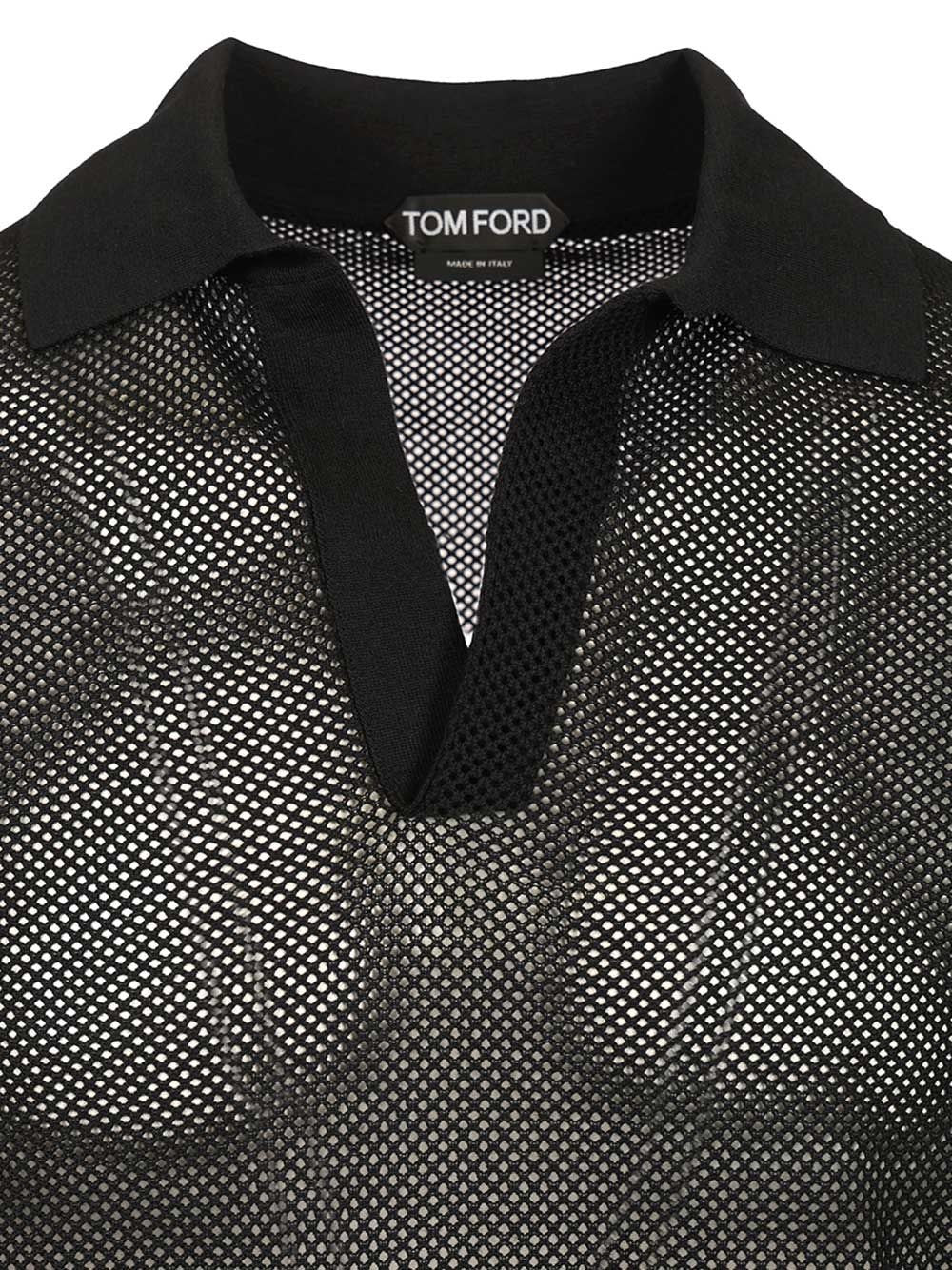 Tom Ford Men Knitted Polo Shirt TOM FORD