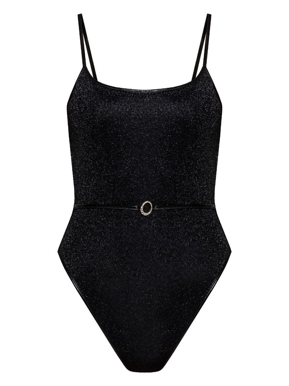 Oseree Women Lurex One-Piece Swimsuit OSEREE