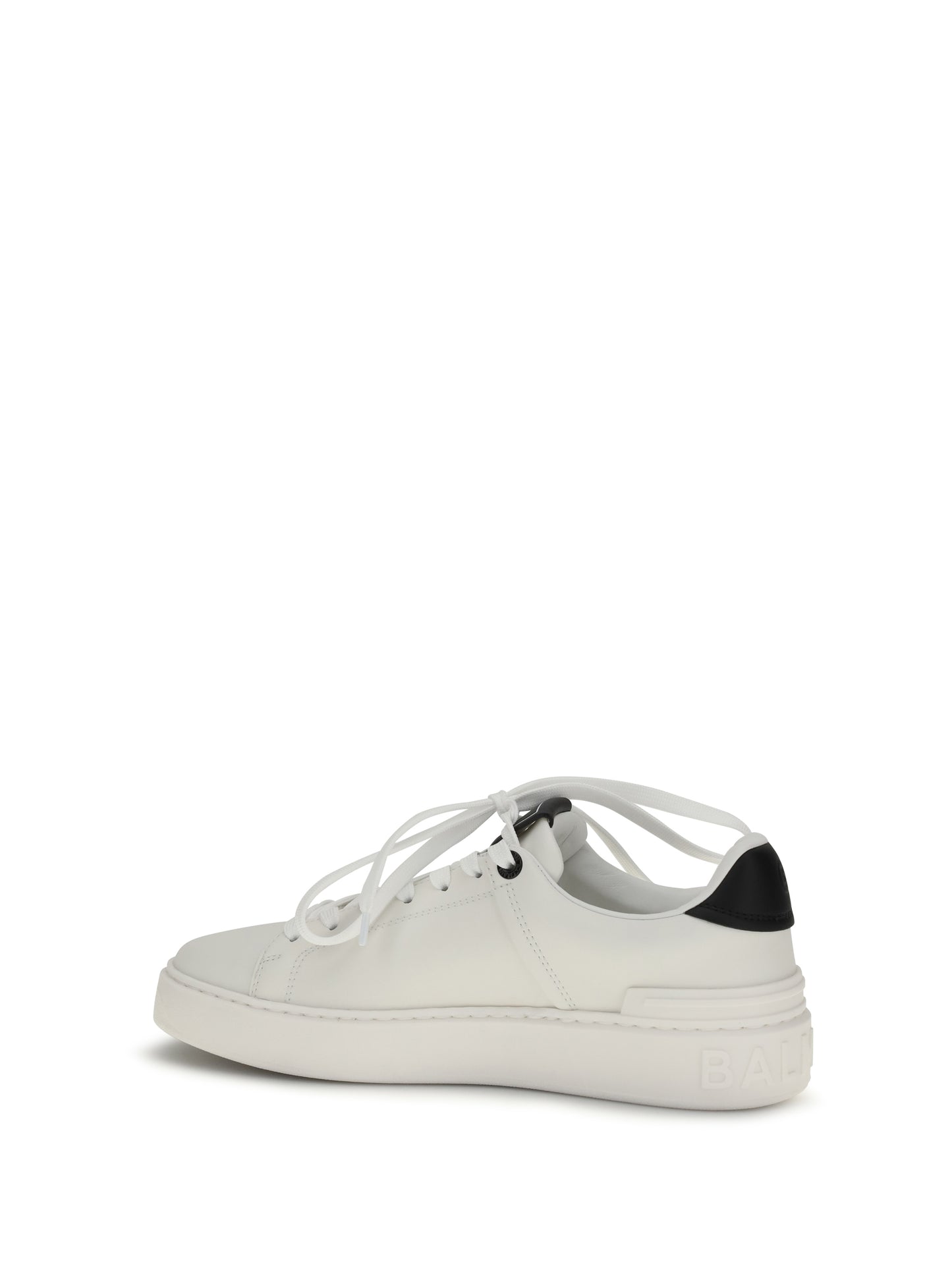Balmain Women B-Court Sneakers In Calfskin Leather BALMAIN