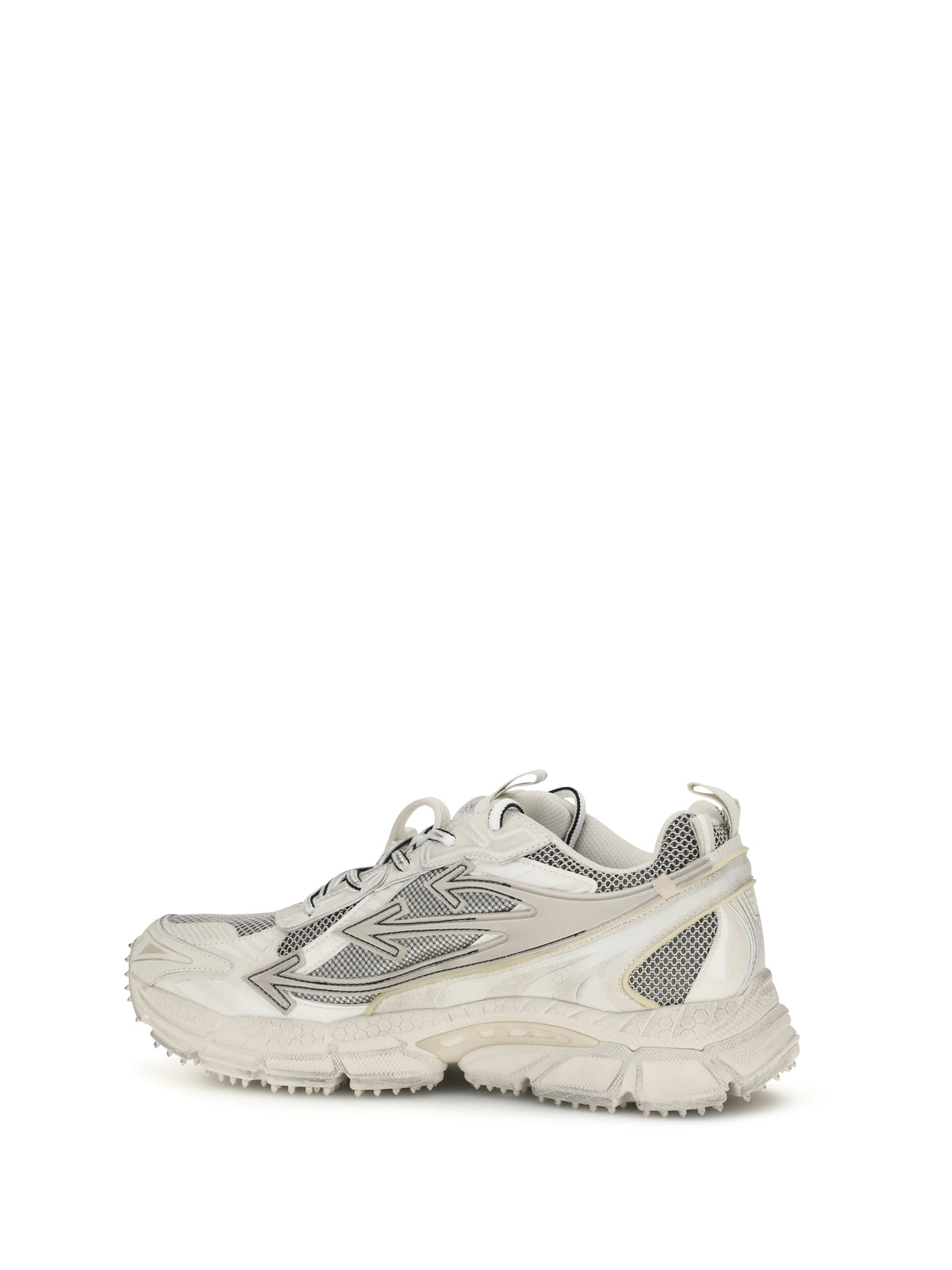 Off-White Men Be Right Back Worn Out Sneakers OFF-WHITE