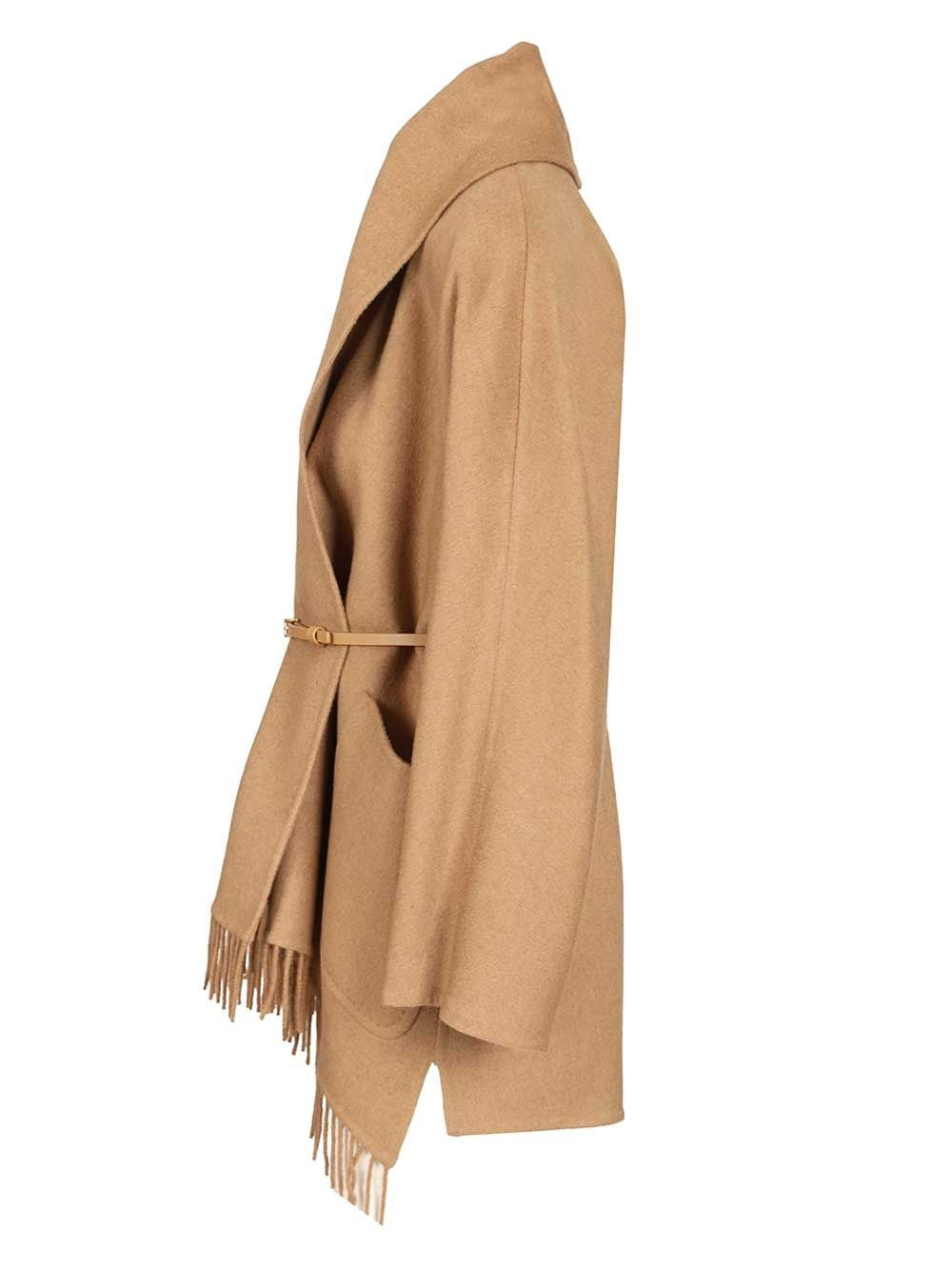 Max Mara Women Camel Cardigan Coat MAX MARA