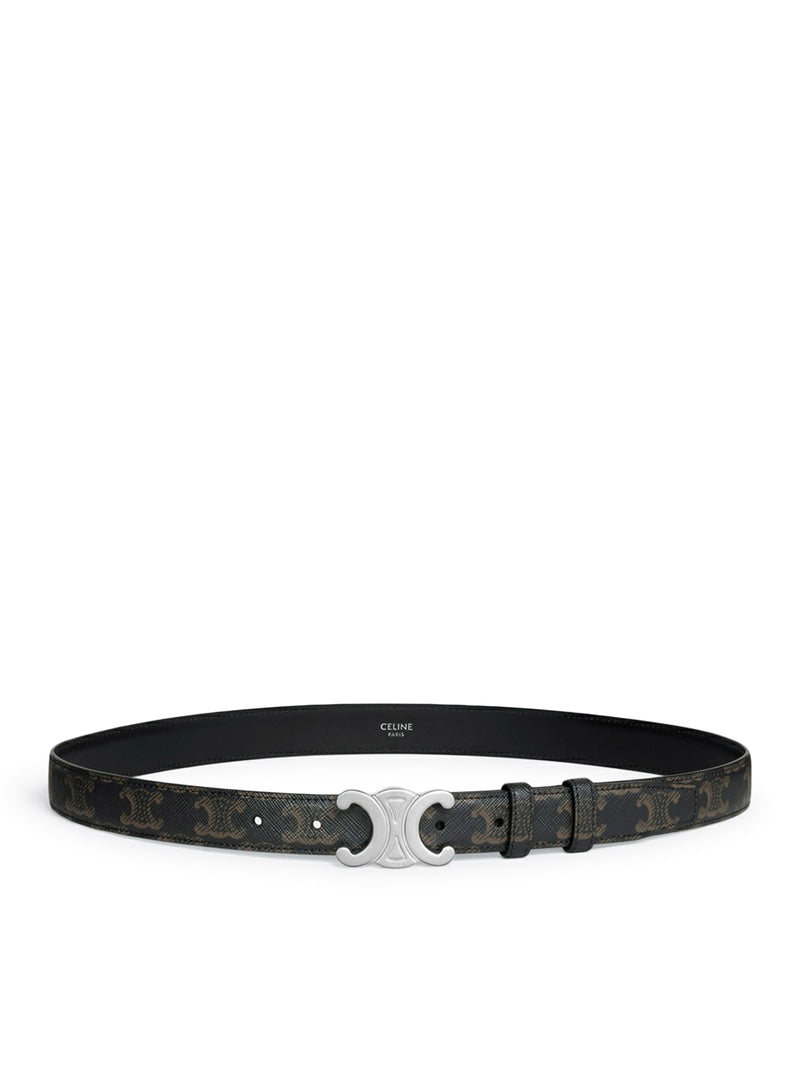 Celine Men Medium Triomphe Belt In Triomphe Canvas CELINE