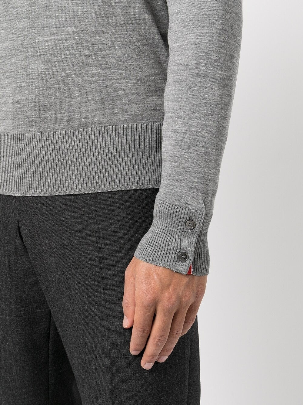 Thom Browne Men '4-Bar' Merino Wool Sweater THOM BROWNE