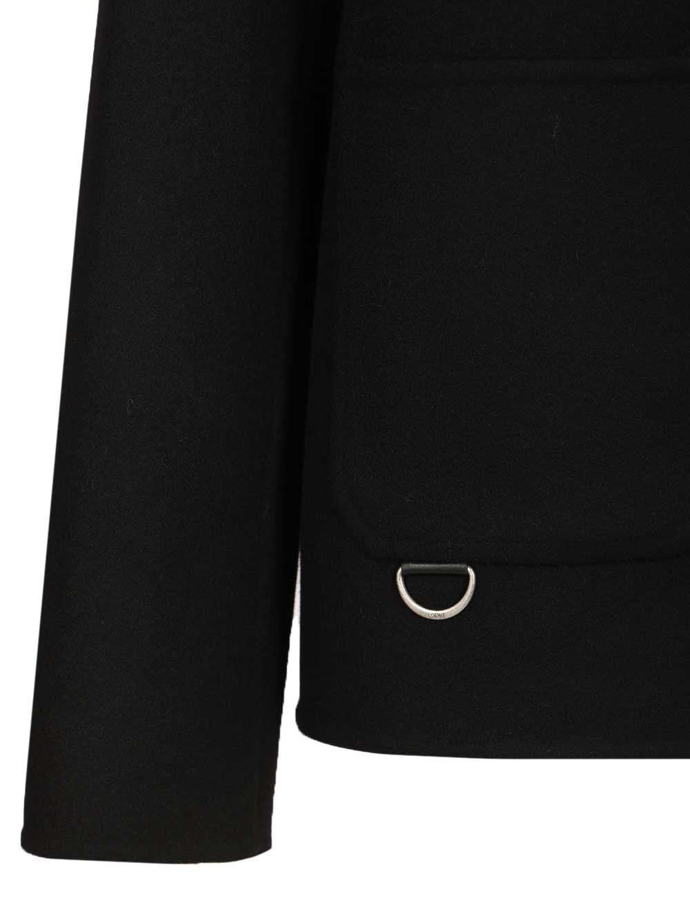 Loewe Men Wool And Cashmere Workwear Jacket LOEWE