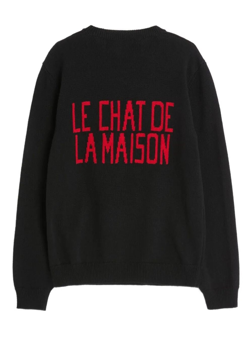Valentino Garavani Men `Le Chat De La Maison` Sweater VALENTINO GARAVANI