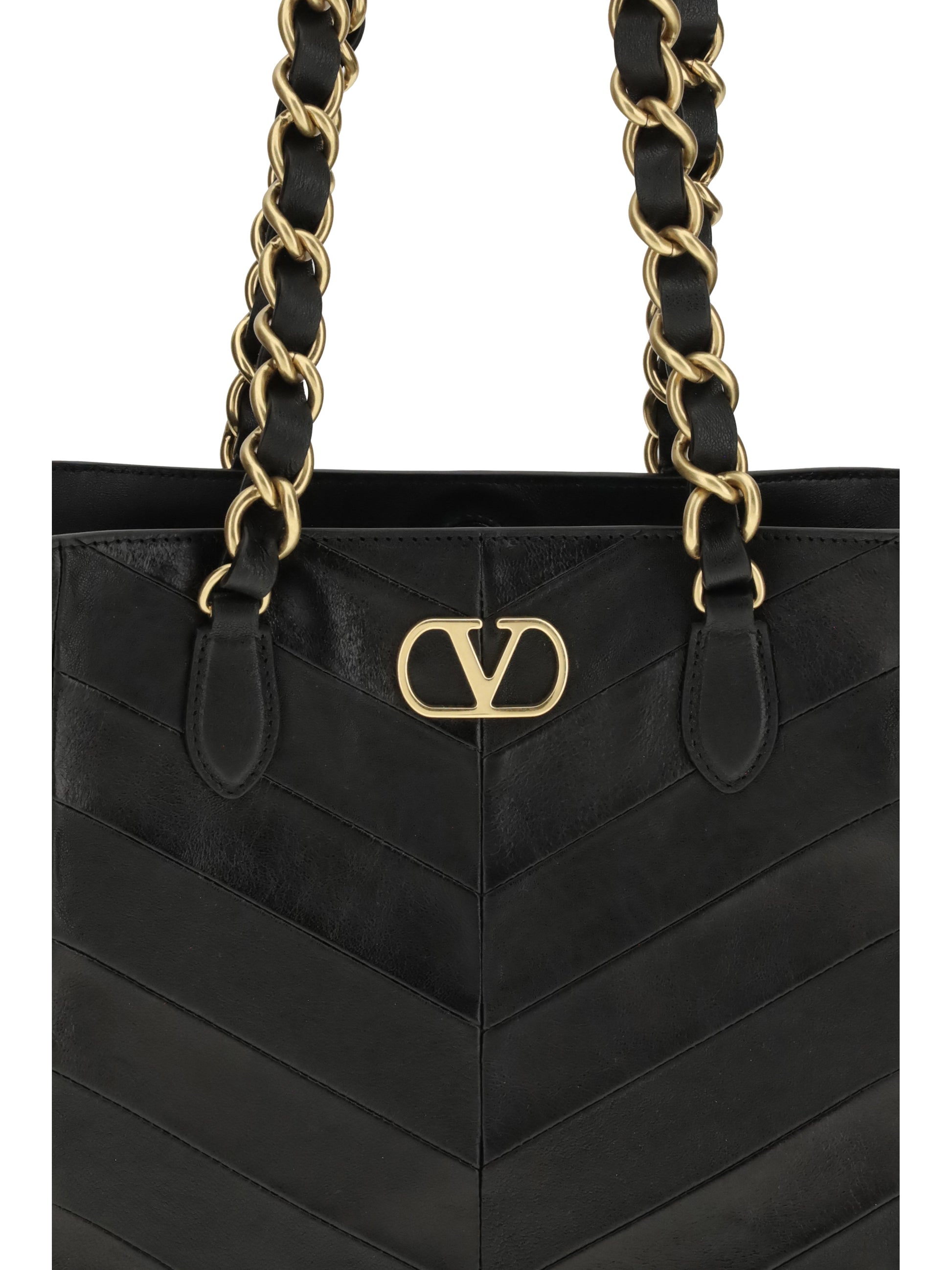 Valentino Garavani Women Laseine Small Shopping Bag VALENTINO GARAVANI