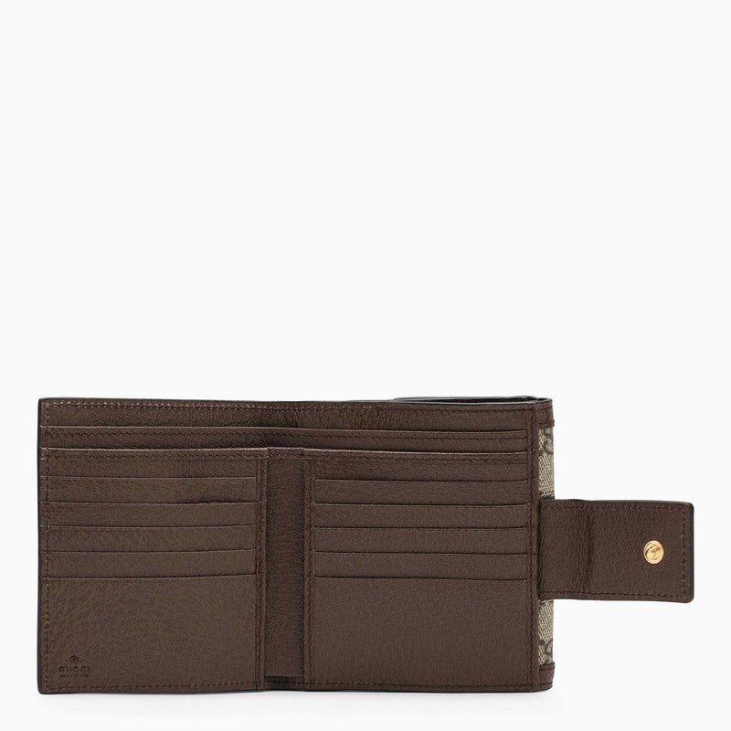Gucci Ophidia Wallet In Gg Supreme Women