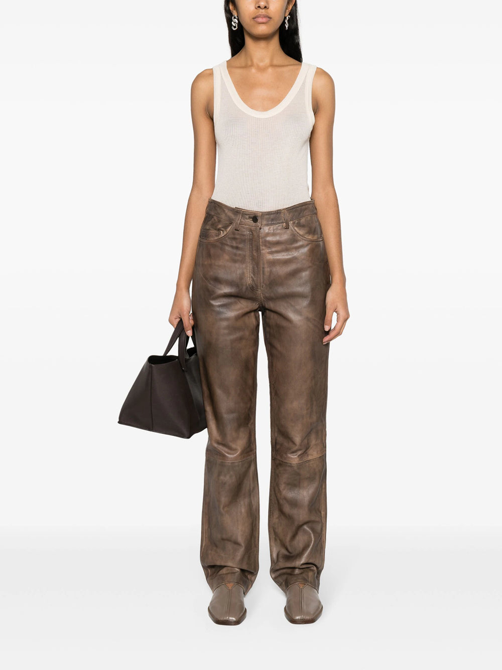 Lemaire Women Ribbed Tank Top LEMAIRE