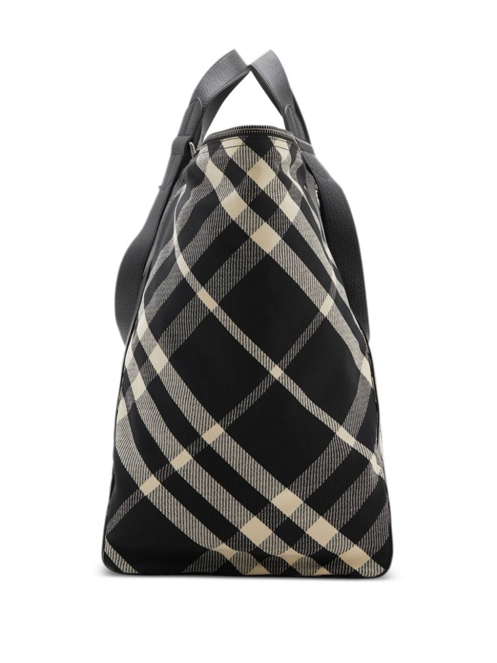 Burberry Men "Check" Tote Bag BURBERRY