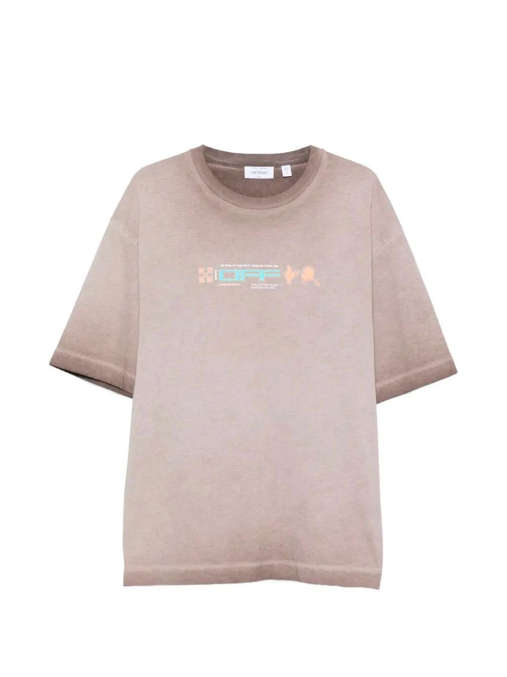 Off White Men `Archigeography 3 Arrow` `T-Shirt OFF-WHITE