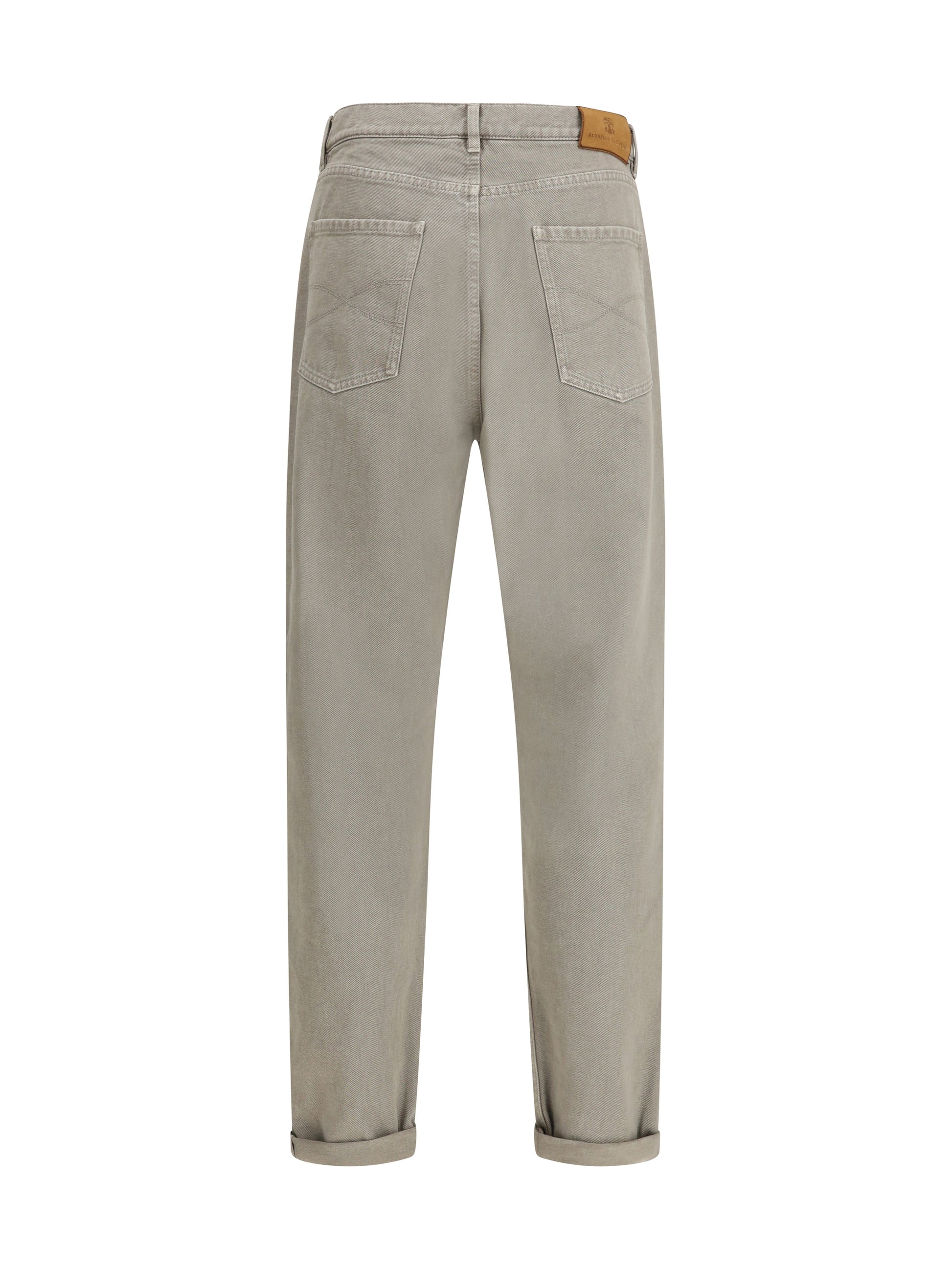 Brunello Cucinelli Men Iconic Fit Five-Pocket Trousers BRUNELLO CUCINELLI
