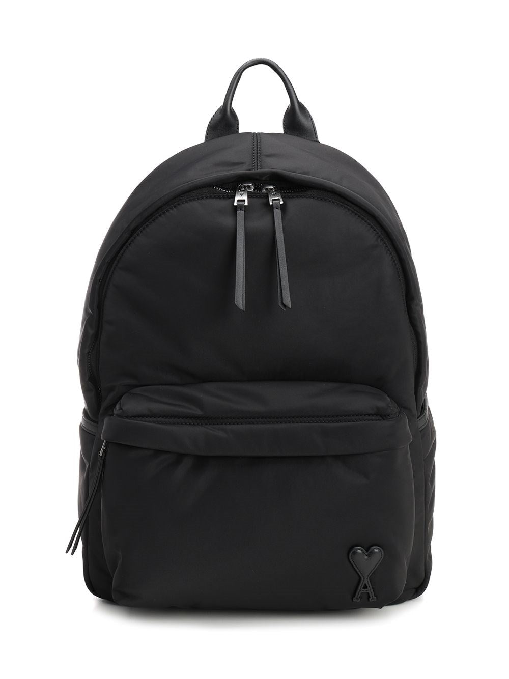 Ami Women Marcel Backpack In Padded Nylon Canvas AMI PARIS