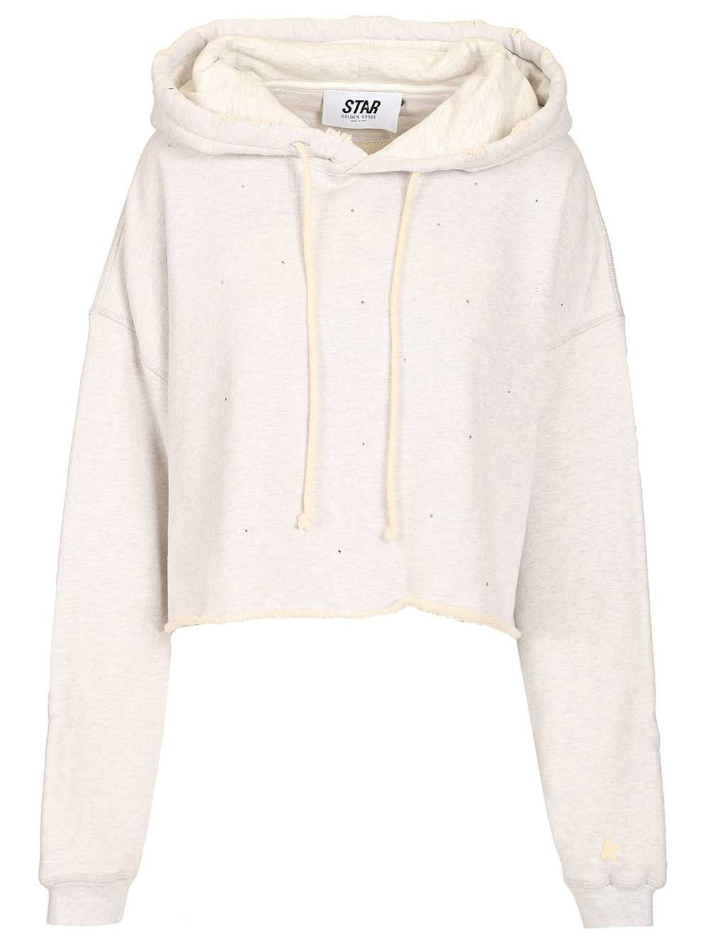 Golden Goose Women Star Crop Sweatshirt GOLDEN GOOSE