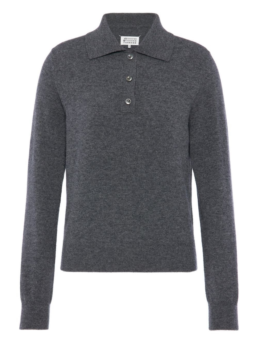 Maison Margiela Women Wool Polo Shirt MAISON MARGIELA
