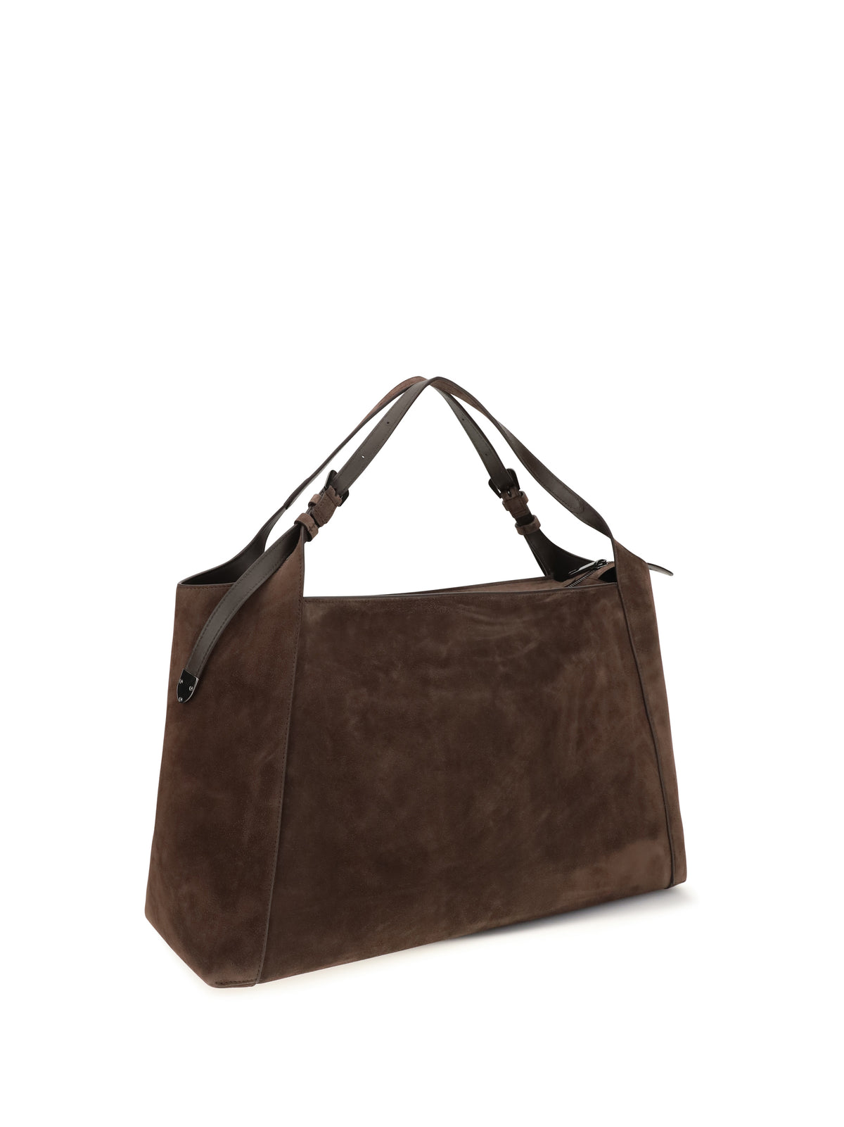 Brunello Cucinelli Women Sartorial Suede Shoulder Bag BRUNELLO CUCINELLI
