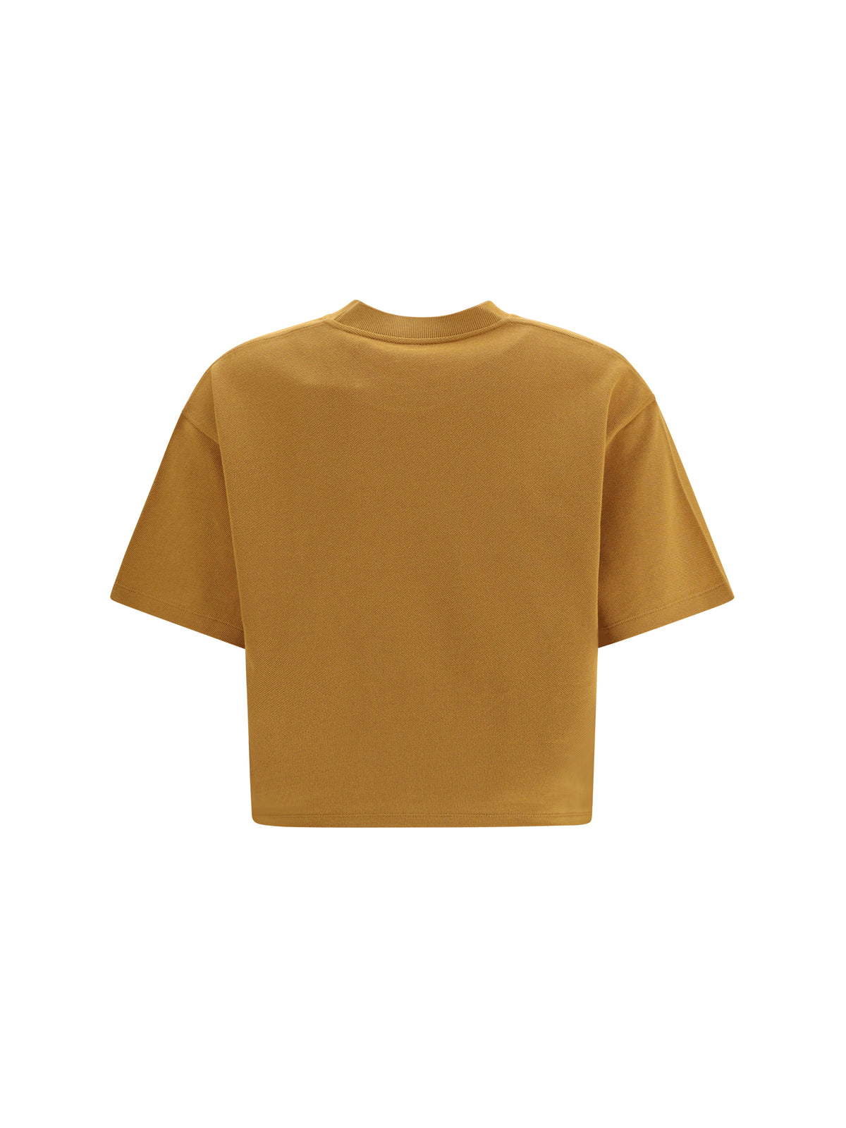 Saint Laurent Women Cassandre Oversized T-Shirt In Piqué Cotton SAINT LAURENT