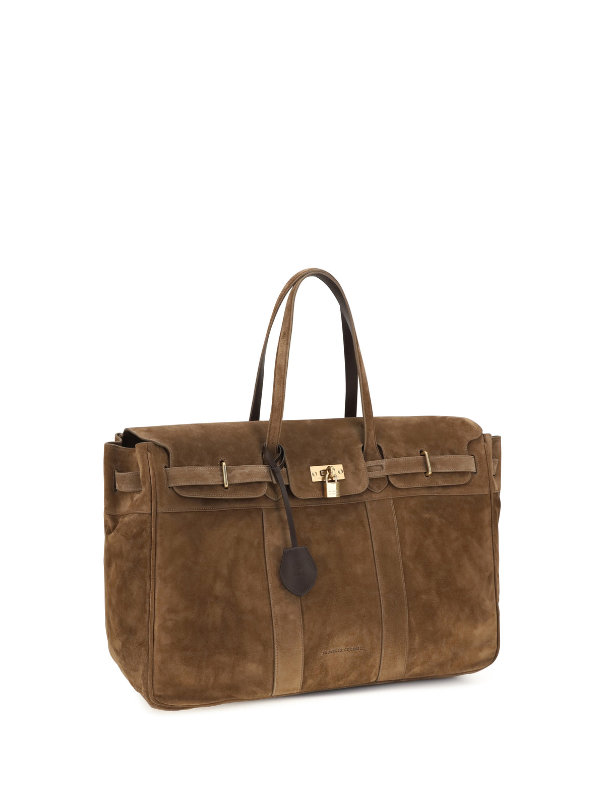 Brunello Cucinelli Women Explorer Suede Travel Bag BRUNELLO CUCINELLI