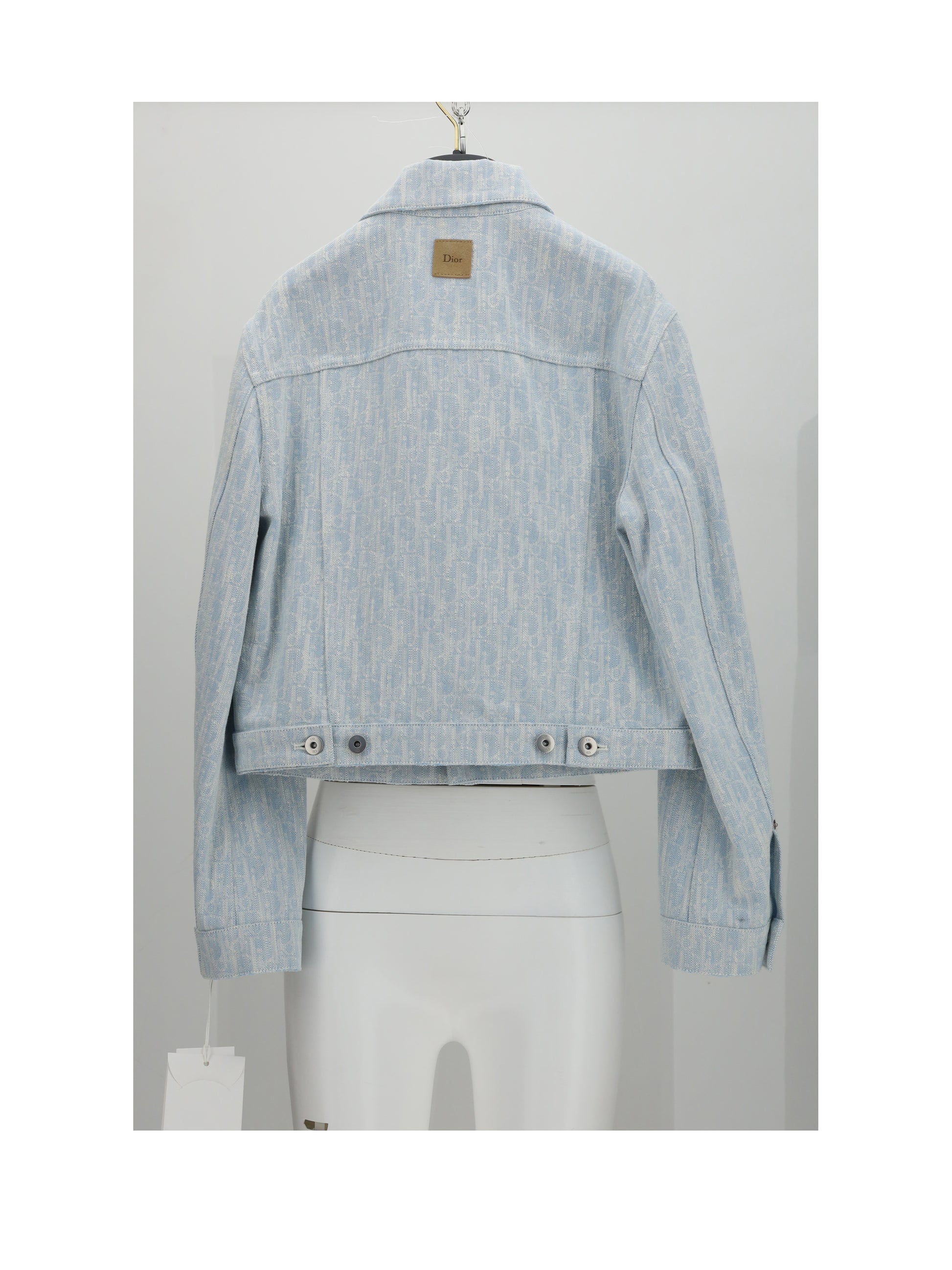 Dior Women Jacket Denim Oblique Chiaro CHRISTIAN DIOR