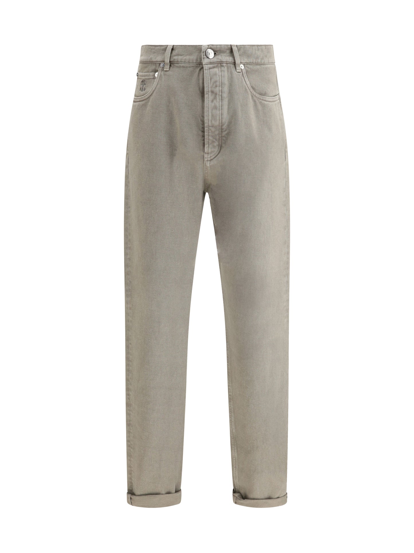 Brunello Cucinelli Men Iconic Fit Five-Pocket Trousers BRUNELLO CUCINELLI