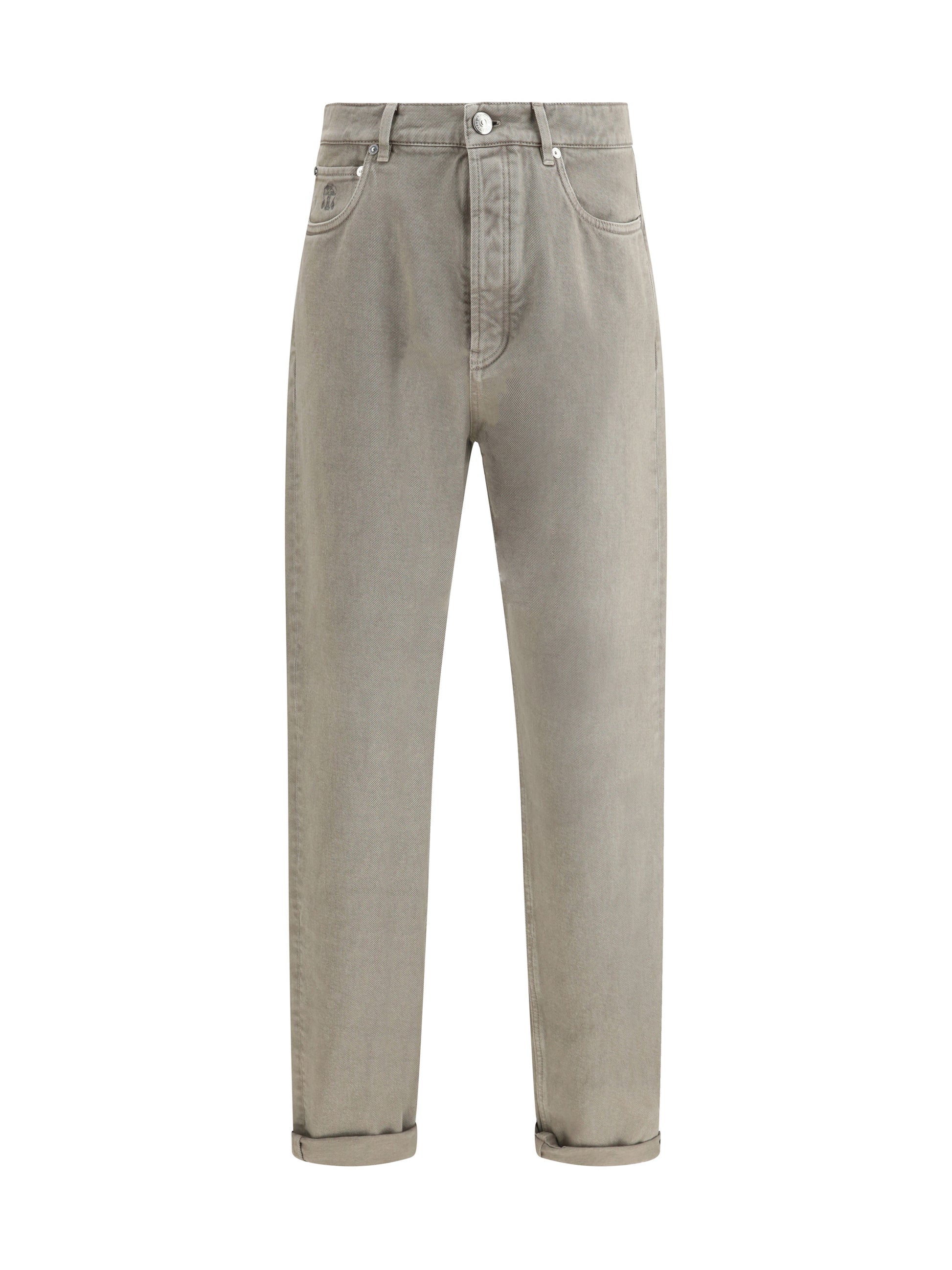 Brunello Cucinelli Men Iconic Fit Five-Pocket Trousers BRUNELLO CUCINELLI