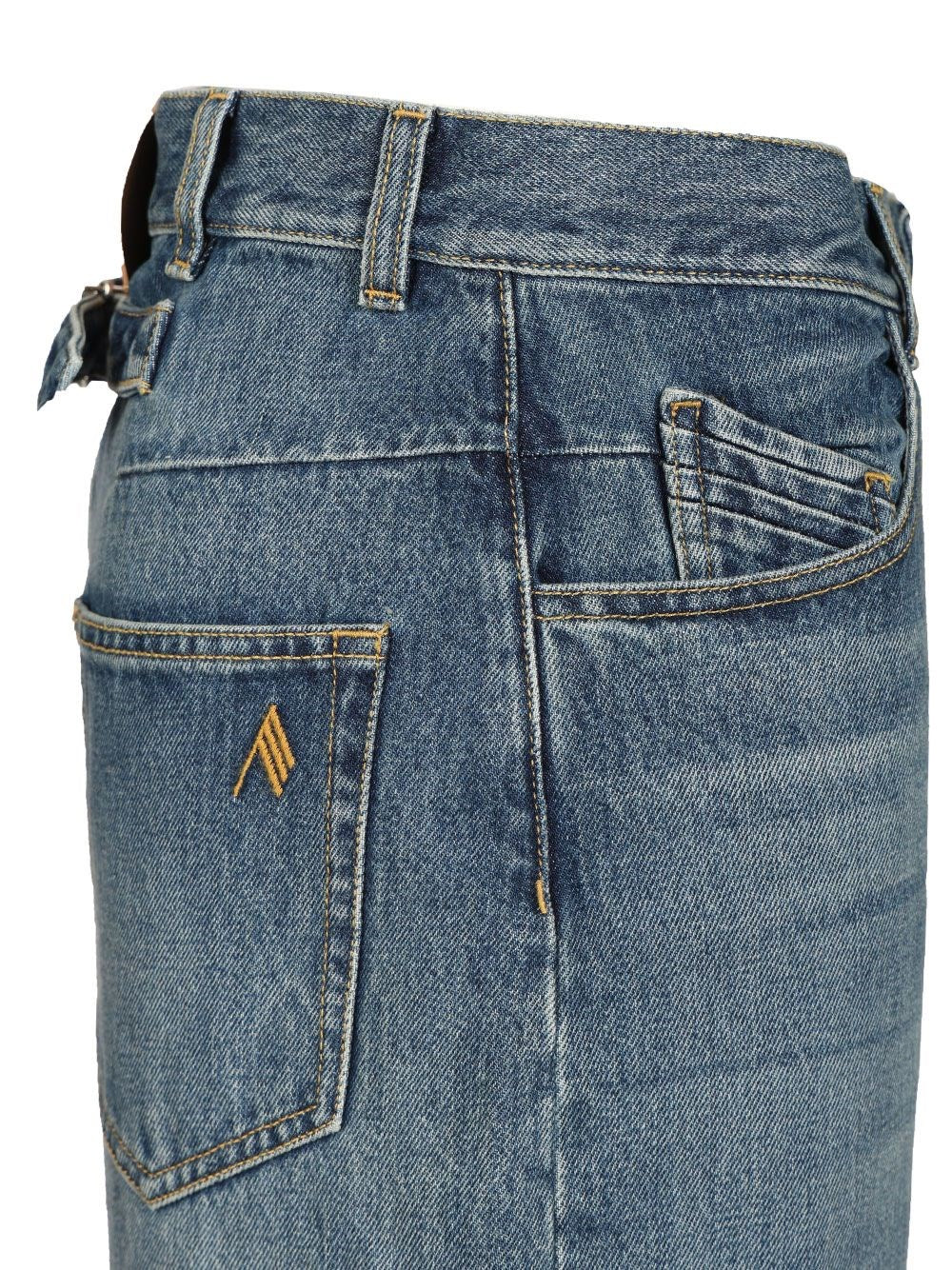 The Attico Women Denim Trousers THE ATTICO