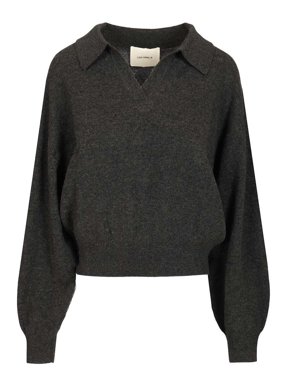 Lisa Yang Women Katriel Polo Sweater LISA YANG