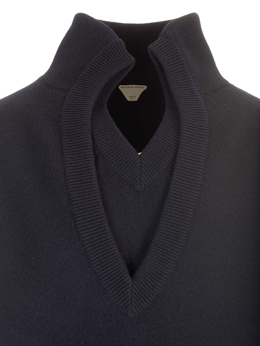 Bottega Veneta Men Compact Wool Sweater BOTTEGA VENETA