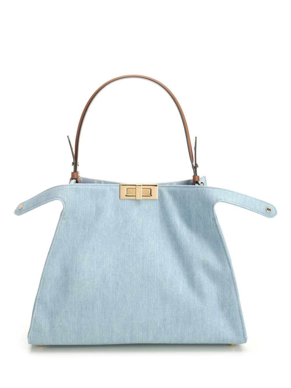 Fendi Women Fendi Way Medium Denim Bag FENDI