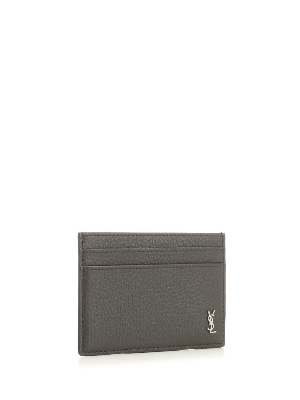 Saint Laurent Men Tiny Cassandre Card Holder SAINT LAURENT