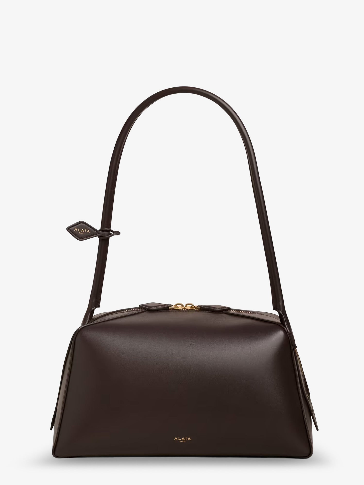 Alaia Women Bouledogue Leather Shoulder Bag ALAIA