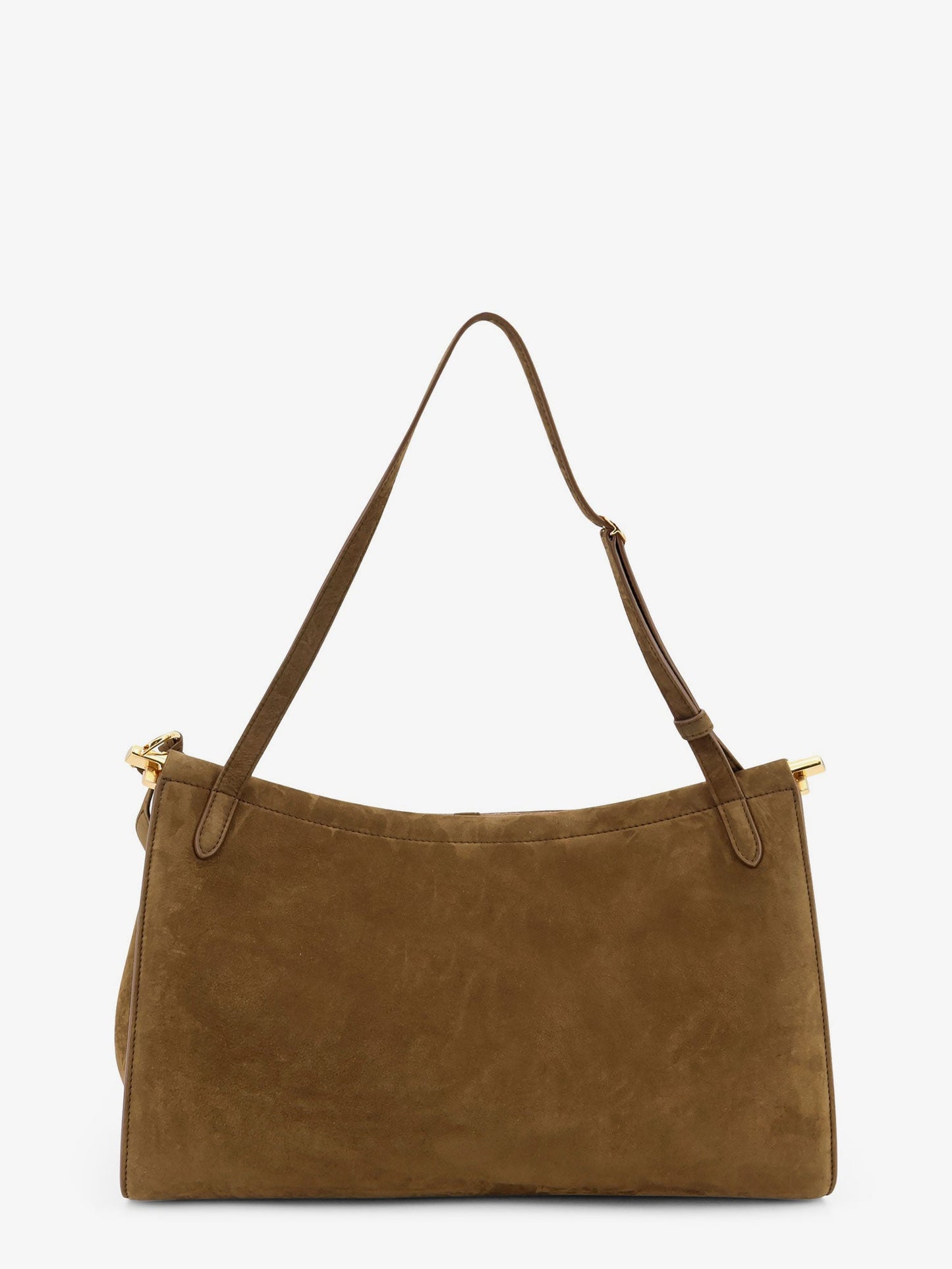 Alaia Women Le Click Pocket 35 Nabuck Shoulder Bag ALAIA