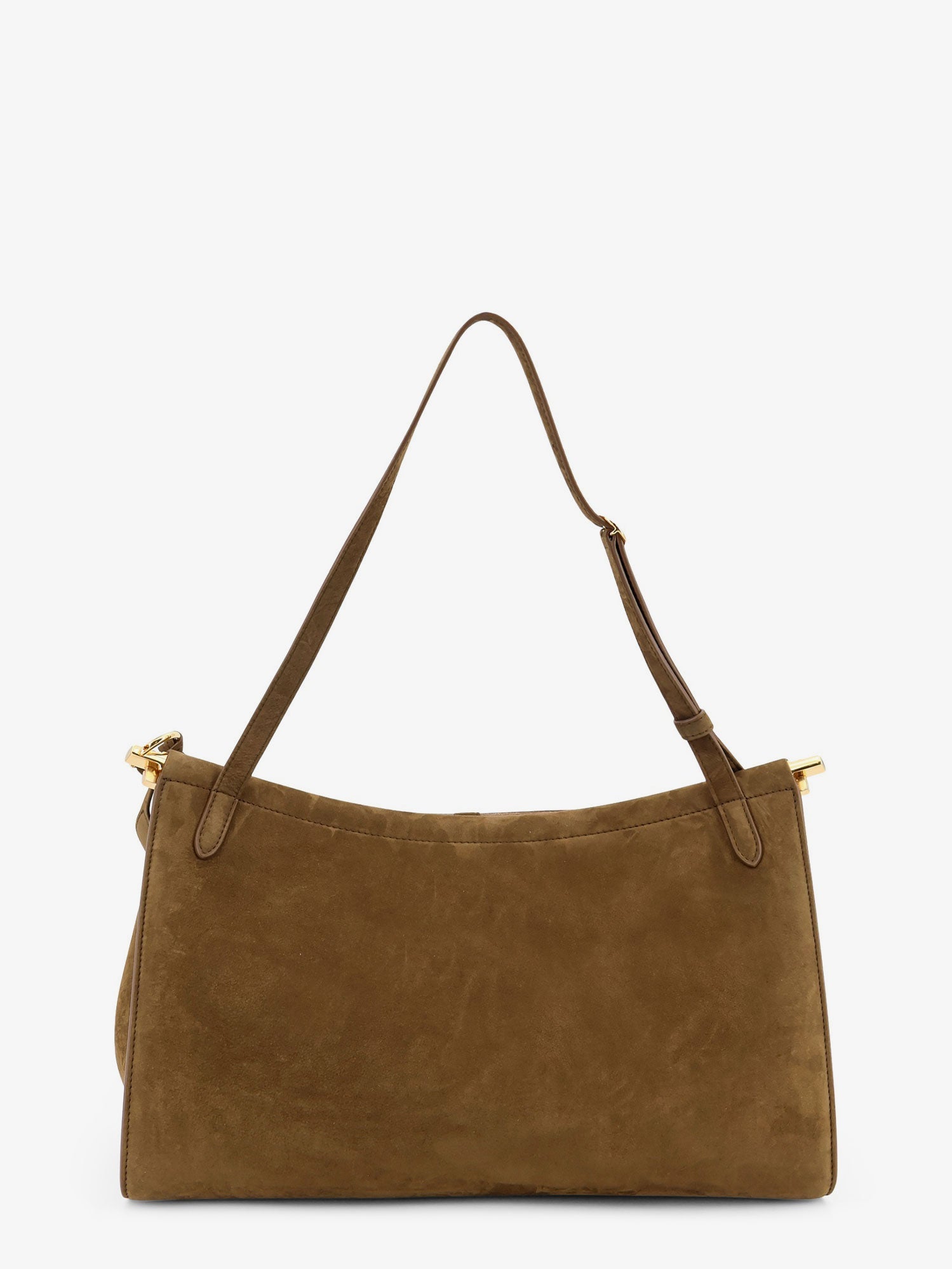 Alaia Women Le Click Pocket 35 Nabuck Shoulder Bag ALAIA
