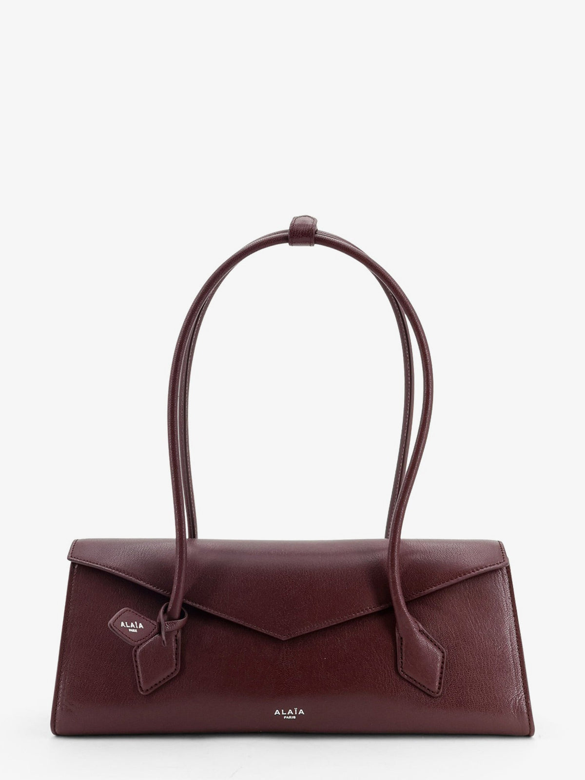 Alaia Women Le Teckel Flap Leather Handbag ALAIA