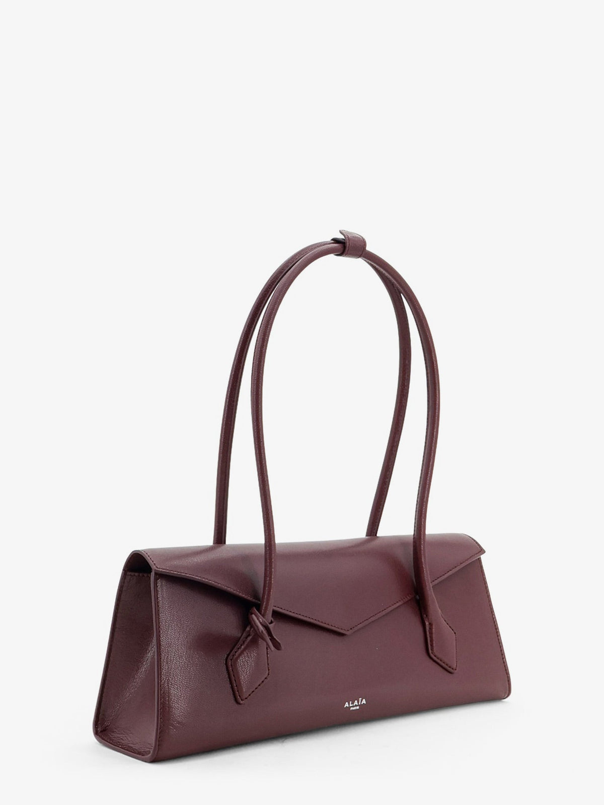 Alaia Women Le Teckel Flap Leather Handbag ALAIA